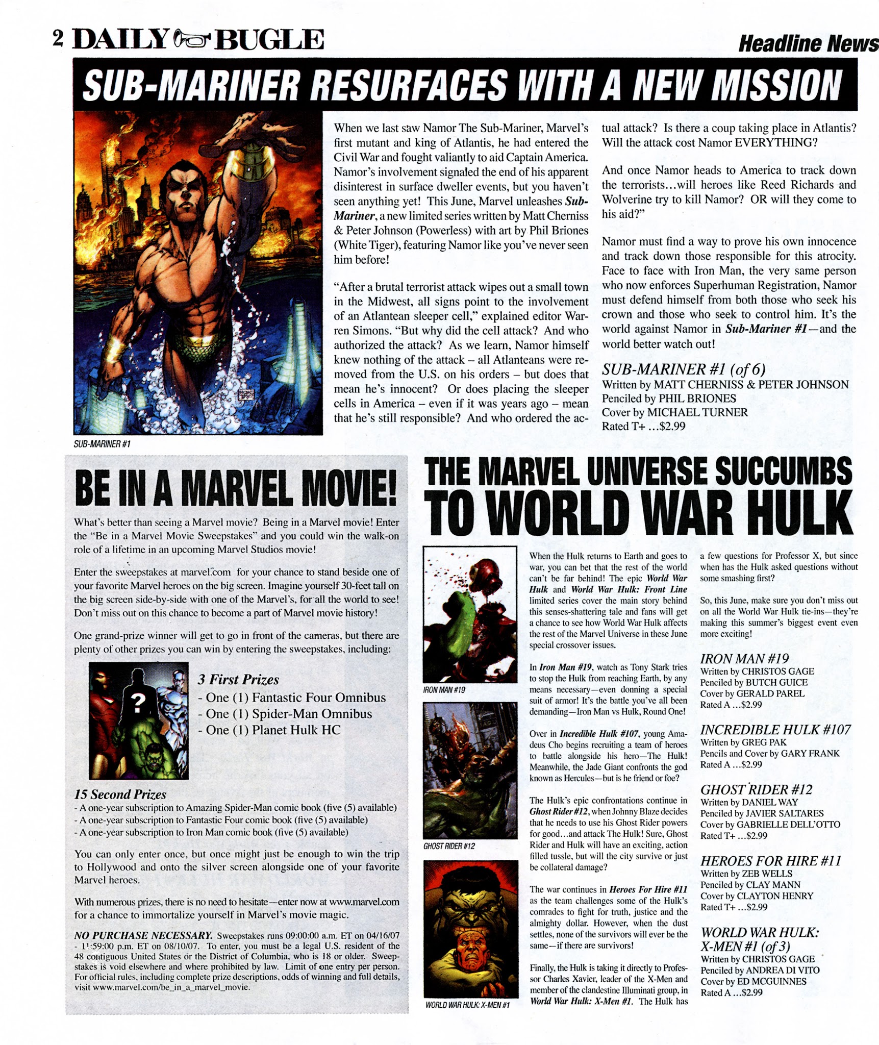 Read online Daily Bugle (2006) comic -  Issue #9 - 3