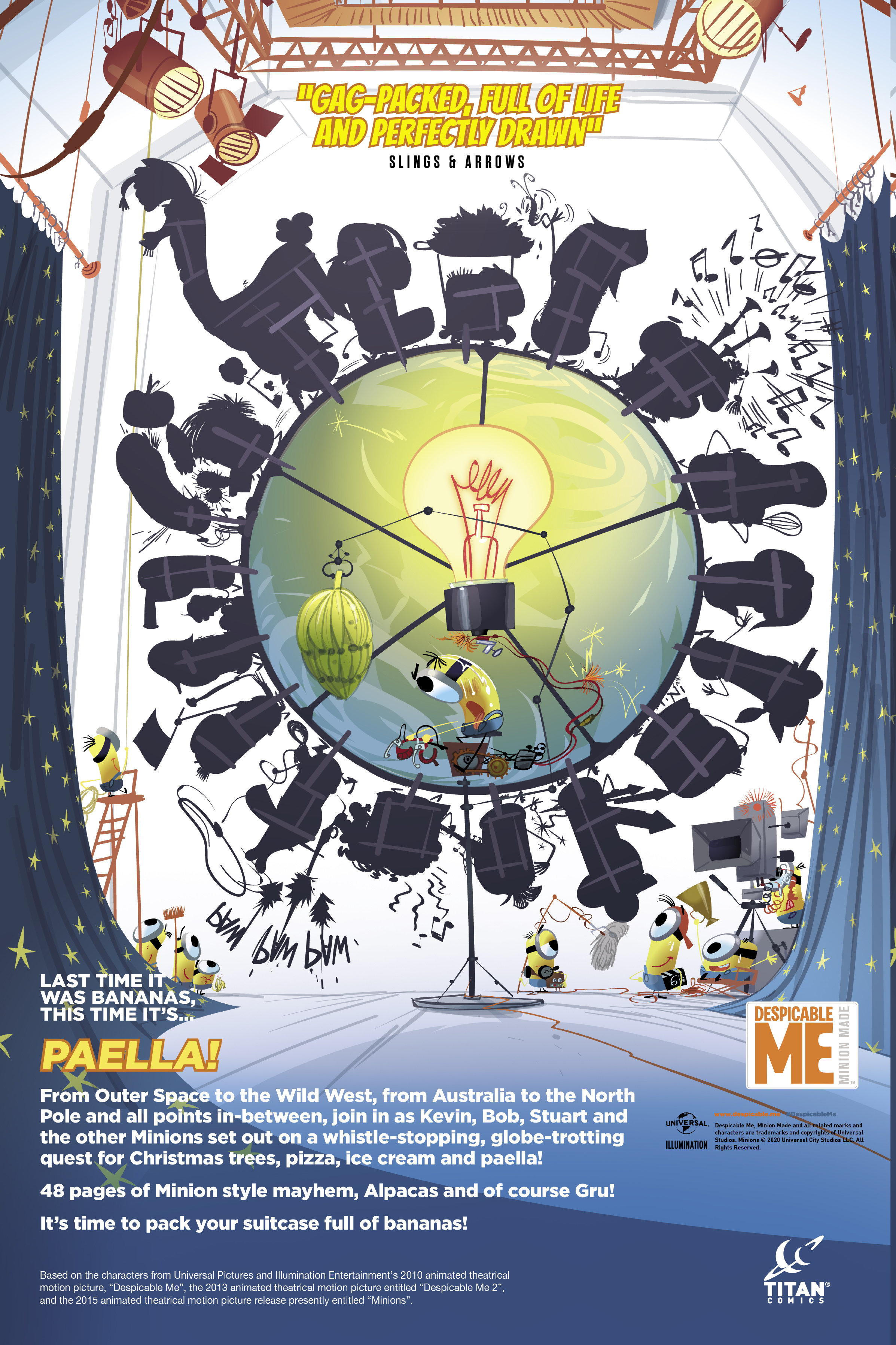 Read online Minions: Paella comic -  Issue # TPB - 52