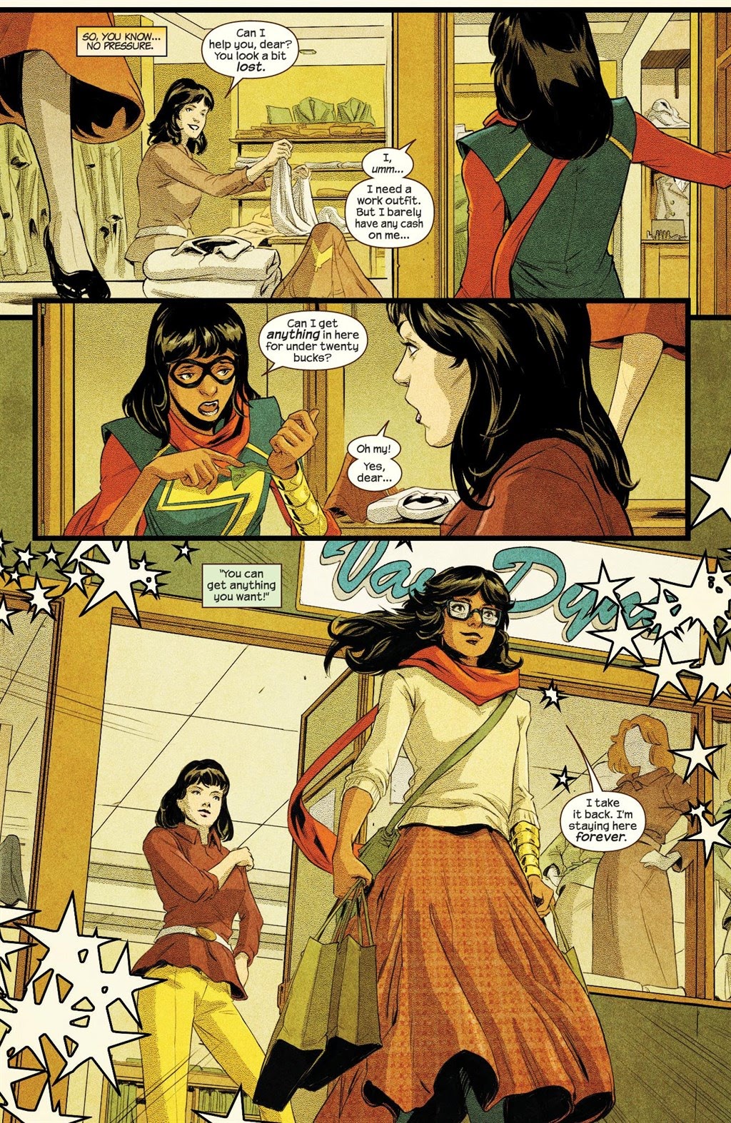 Read online Marvel-Verse (2020) comic -  Issue # Ms. Marvel - 34