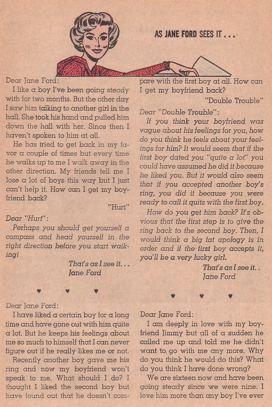 Read online Young Love (1963) comic -  Issue #46 - 17