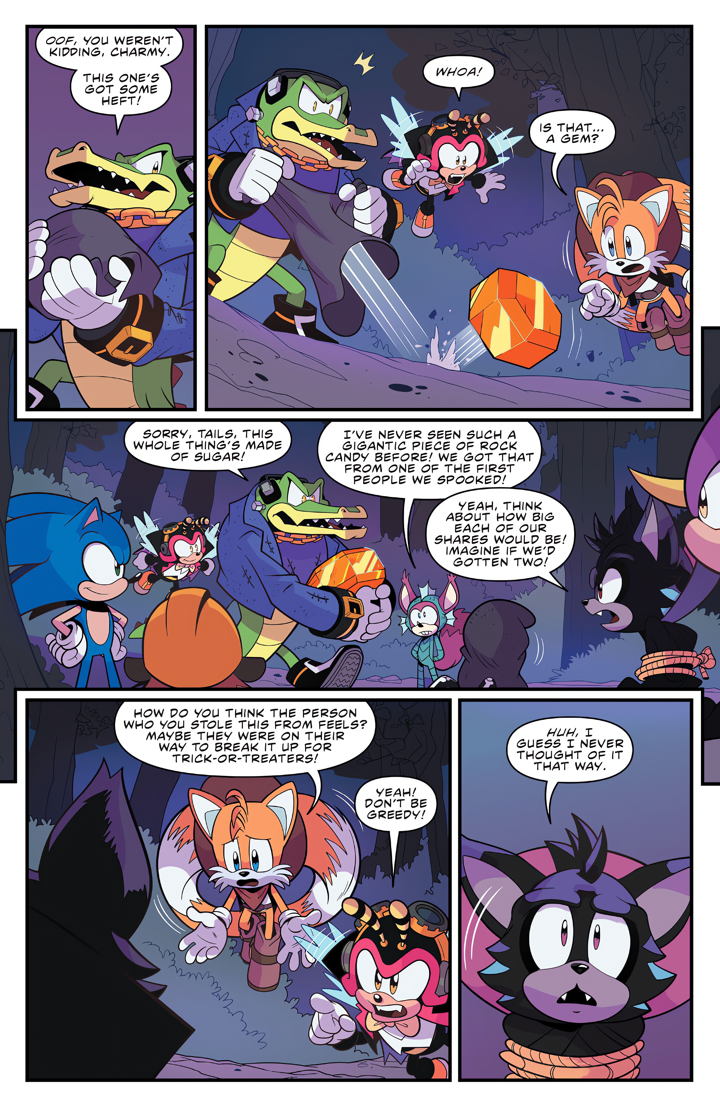 Read online Sonic the Hedgehog (2018) comic -  Issue # _Halloween Special - 23