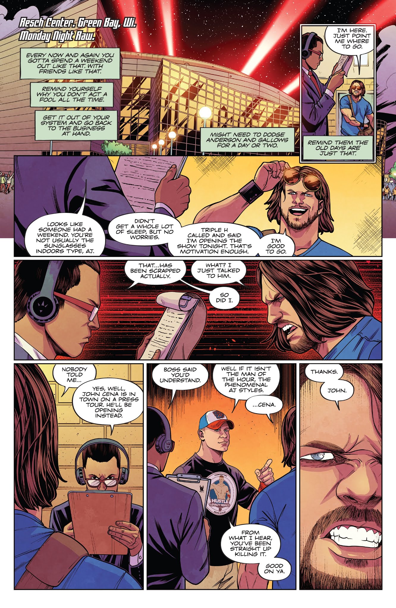 Read online WWE comic -  Issue #22 - 9