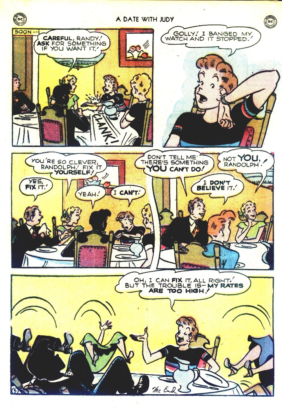 Read online A Date with Judy comic -  Issue #14 - 22