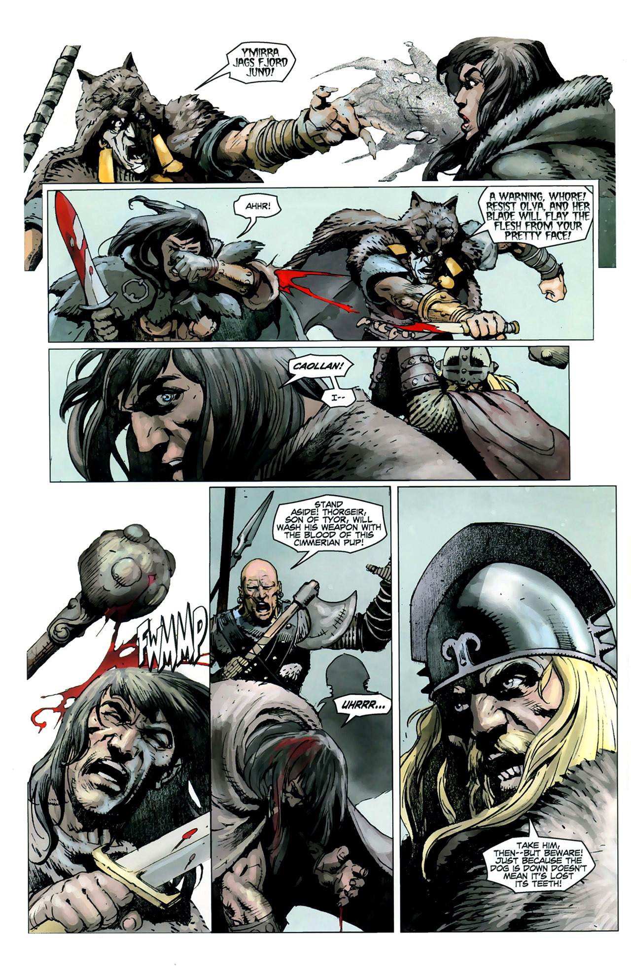 Read online Conan The Cimmerian comic -  Issue #5 - 6