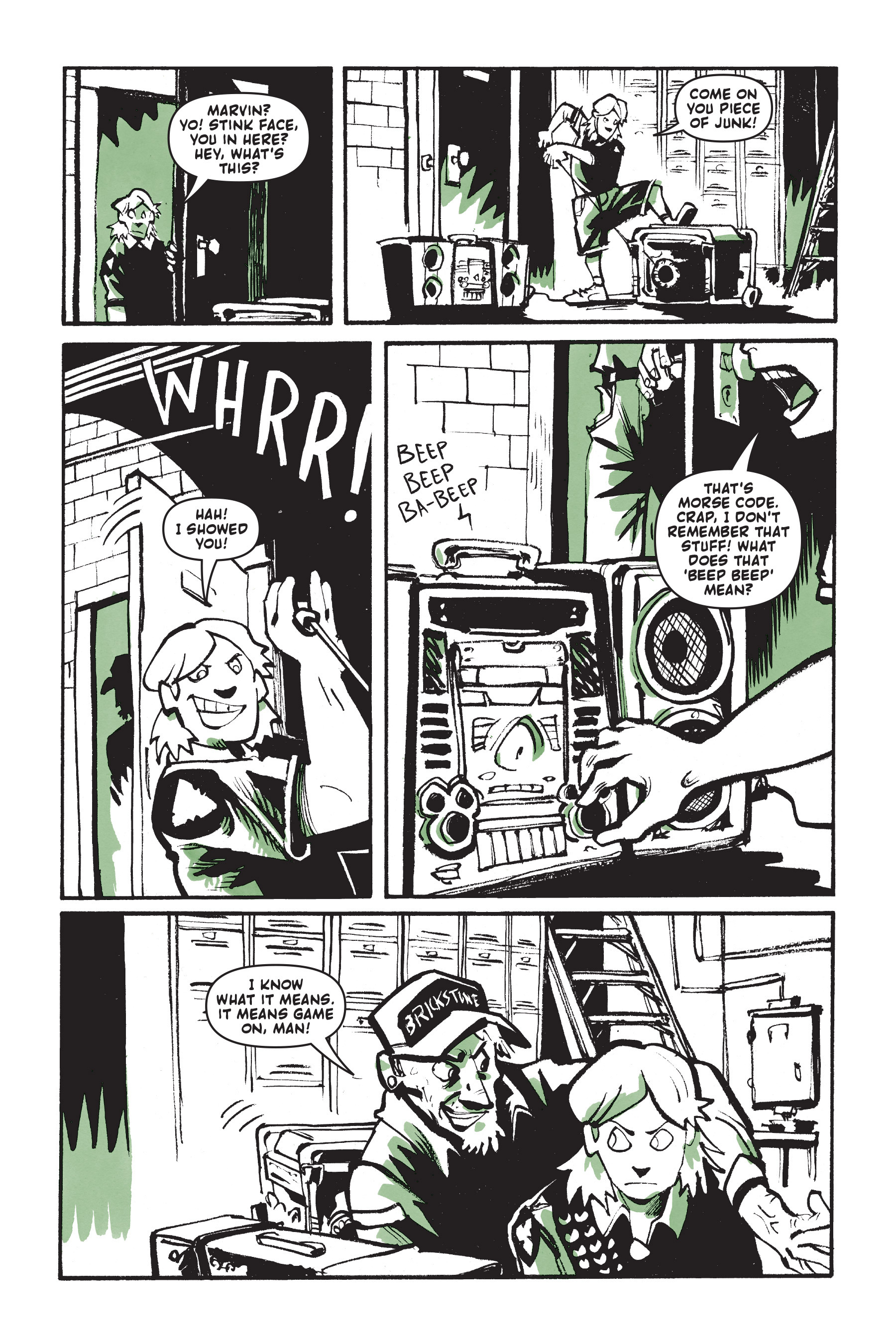 Read online Junior Braves of the Apocalypse comic -  Issue #5 - 7