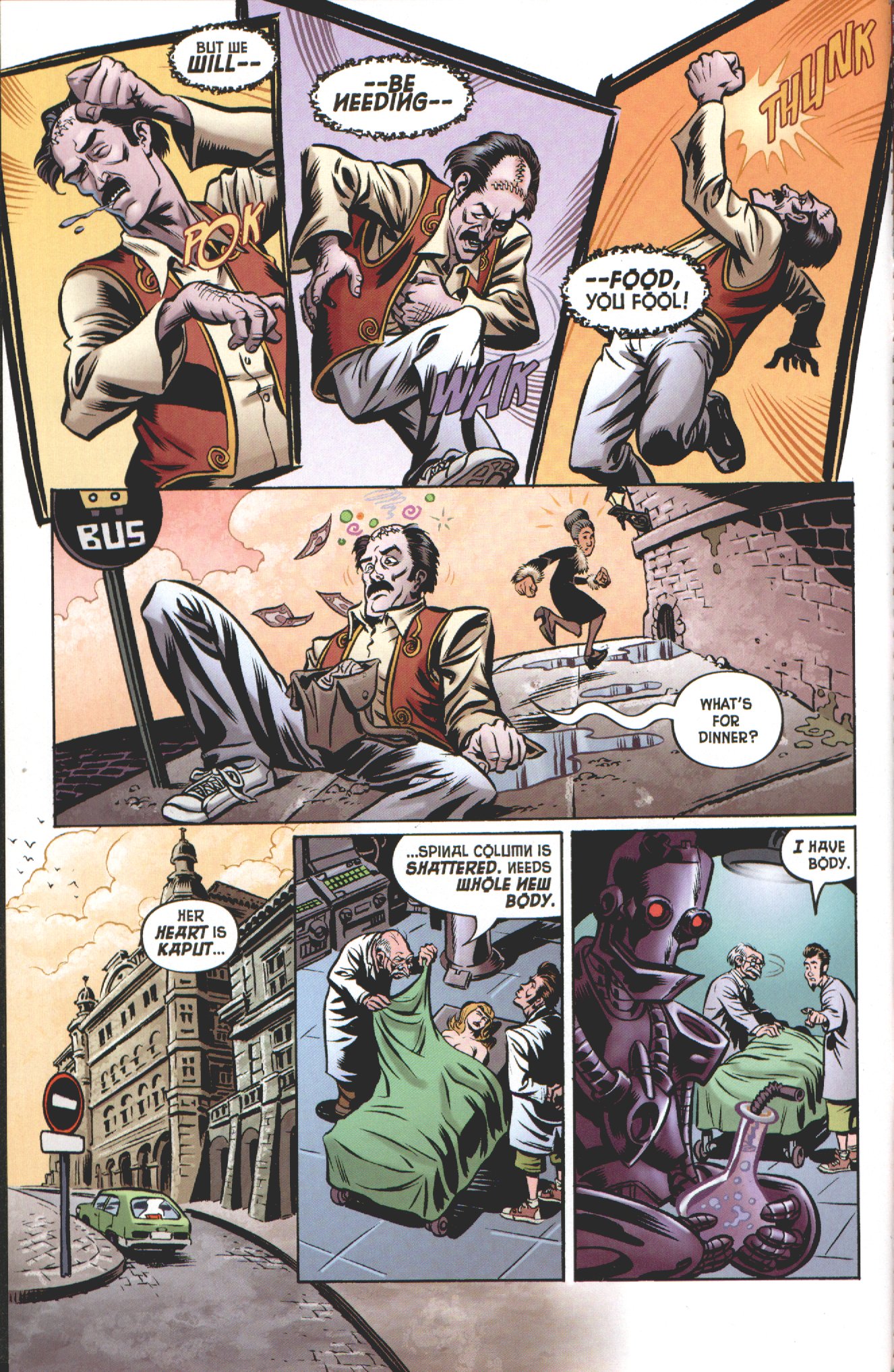 Read online Man With The Screaming Brain comic -  Issue #3 - 6
