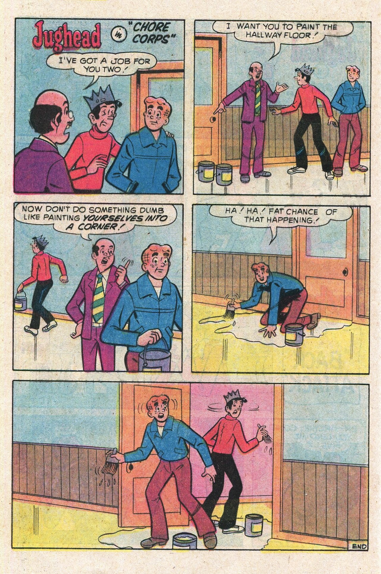 Read online Jughead's Jokes comic -  Issue #67 - 16