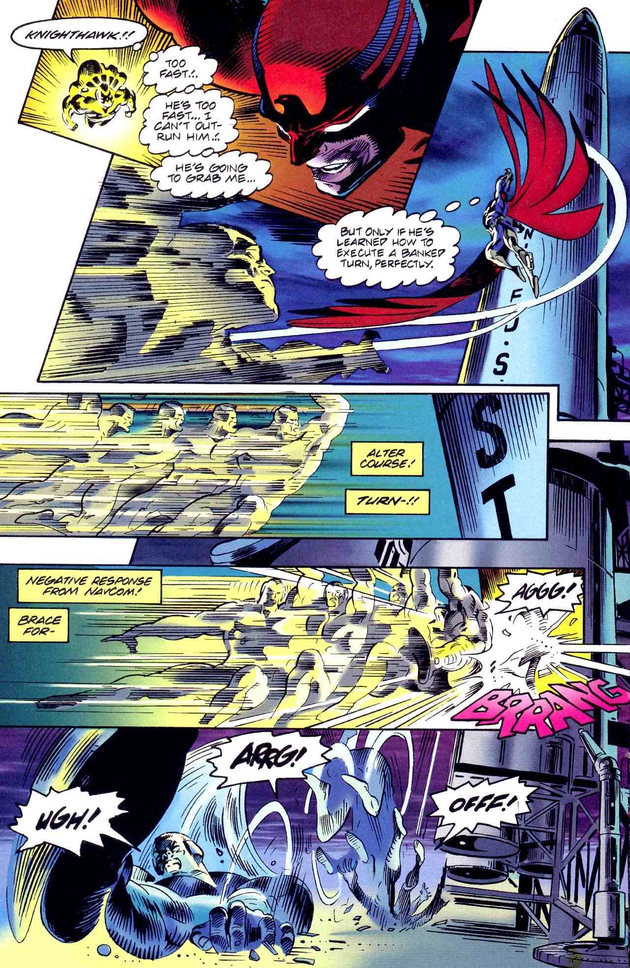 Read online Knighthawk comic -  Issue #4 - 11