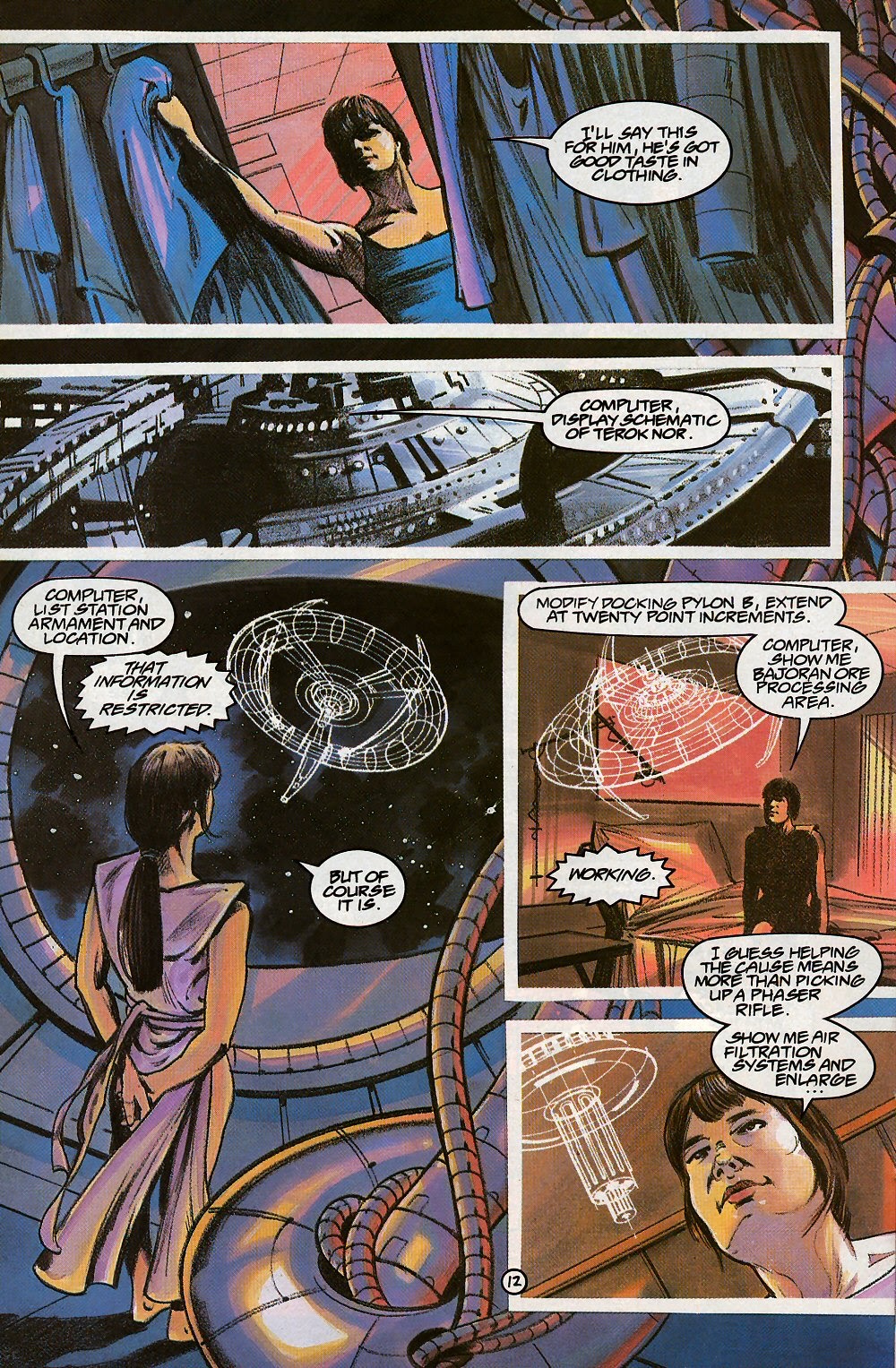 Read online Star Trek: Deep Space Nine: Terok Nor comic -  Issue # Full - 12