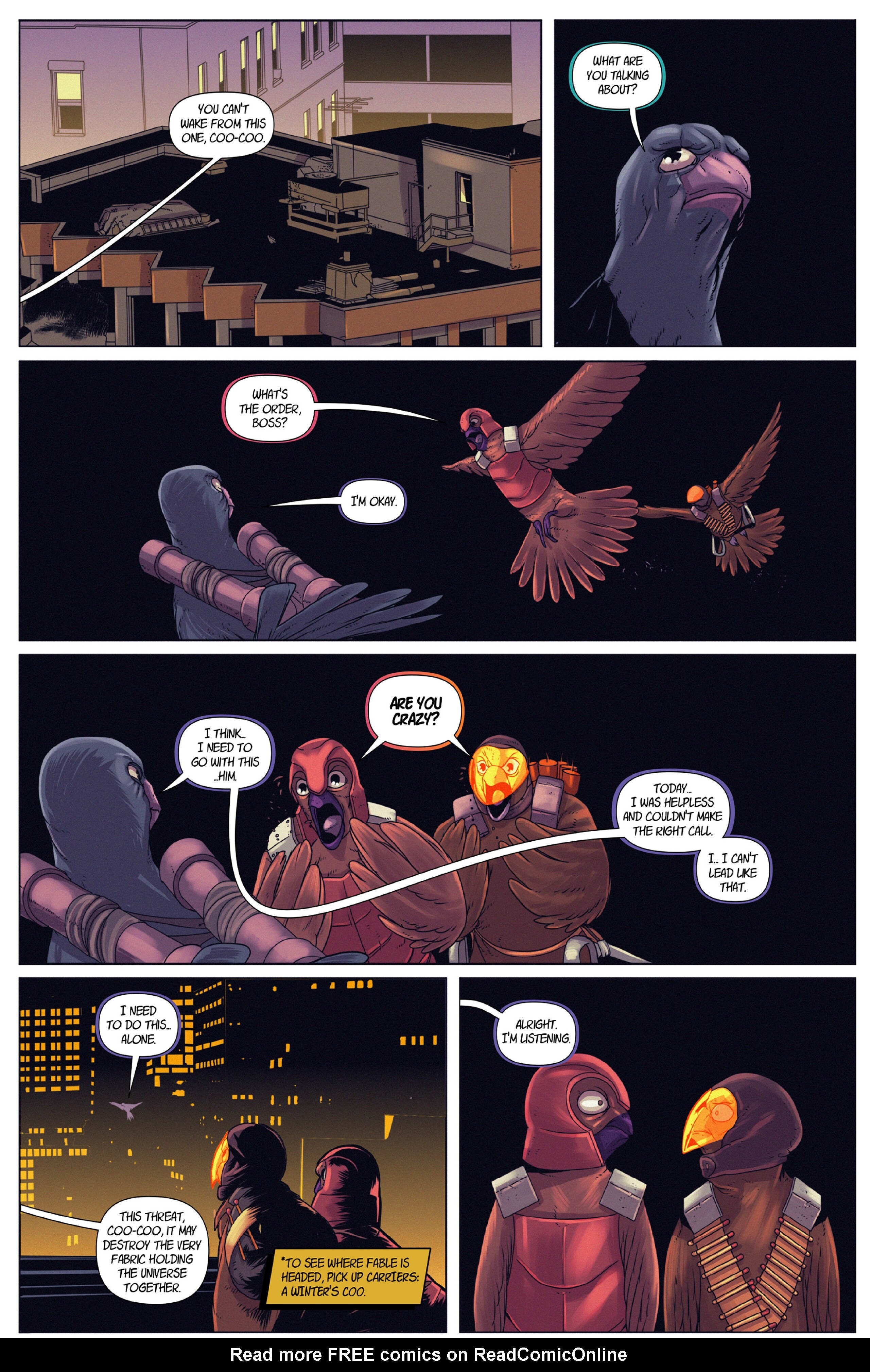 Read online Carriers comic -  Issue #5 - 34