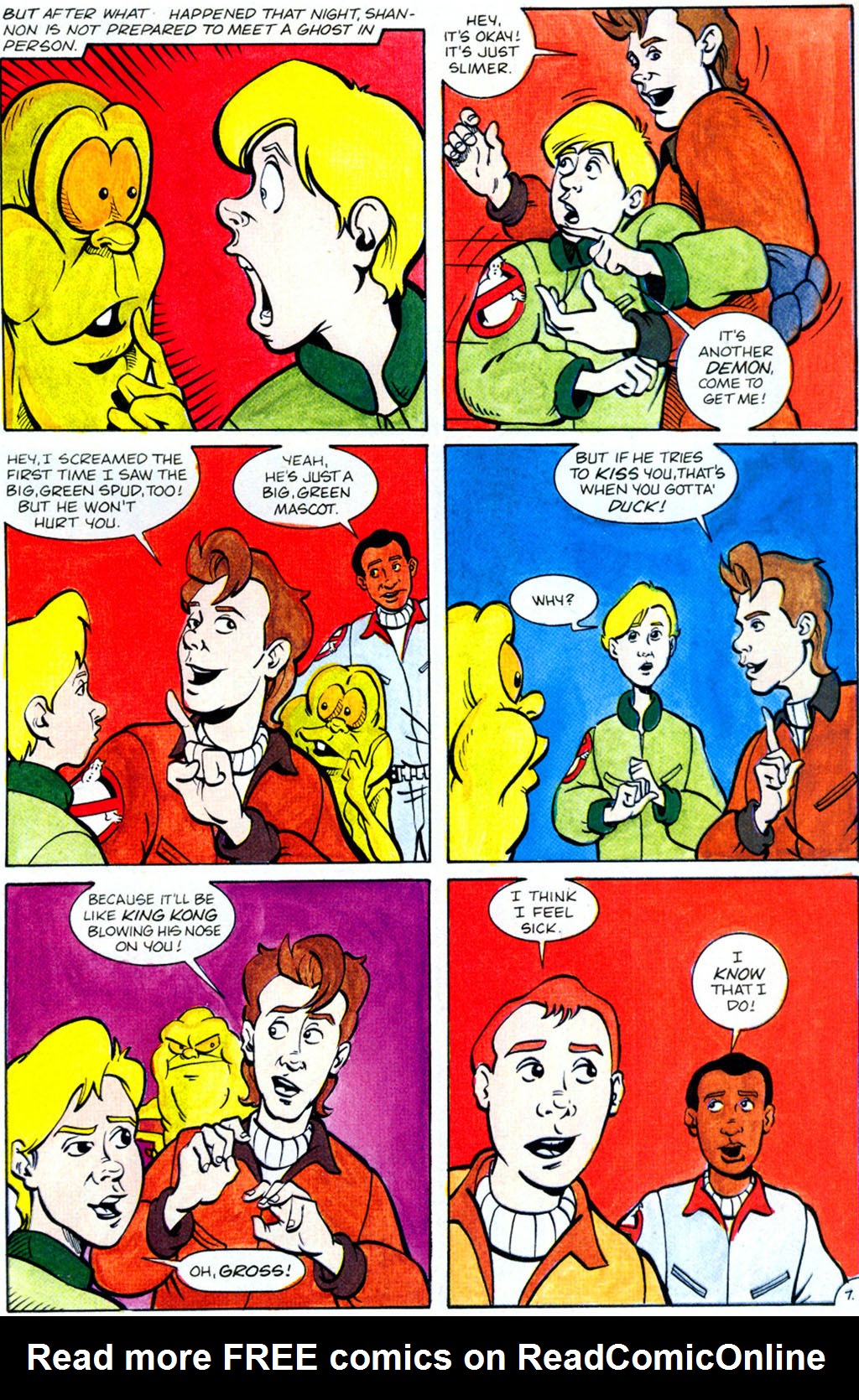 Read online Real Ghostbusters comic -  Issue #9 - 9
