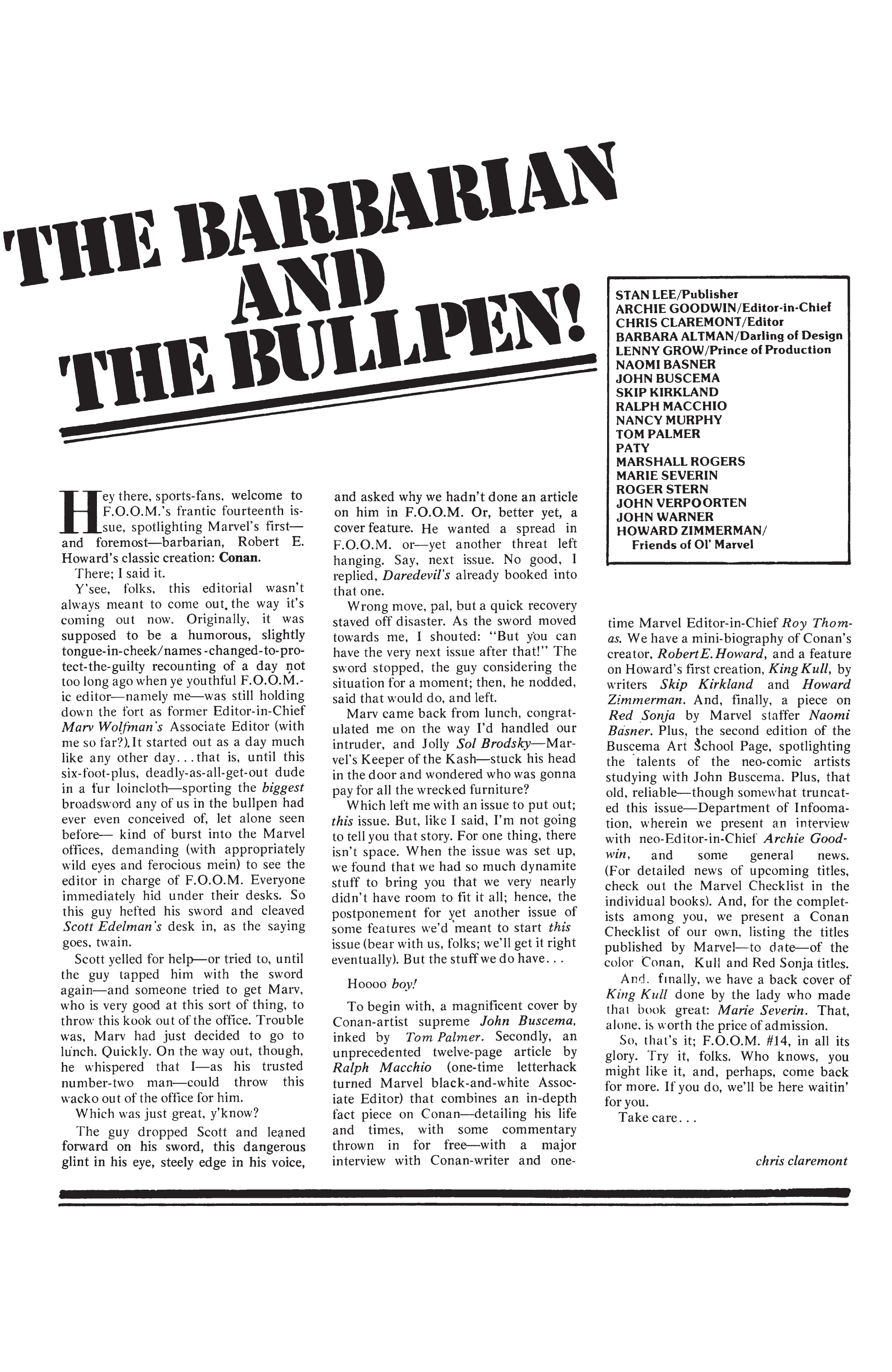 Read online Conan the Barbarian Epic Collection: The Original Marvel Years - Of Once and Future Kings comic -  Issue # TPB (Part 4) - 11