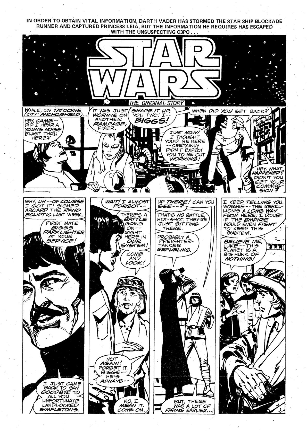 Read online Star Wars Weekly comic -  Issue #137 - 16