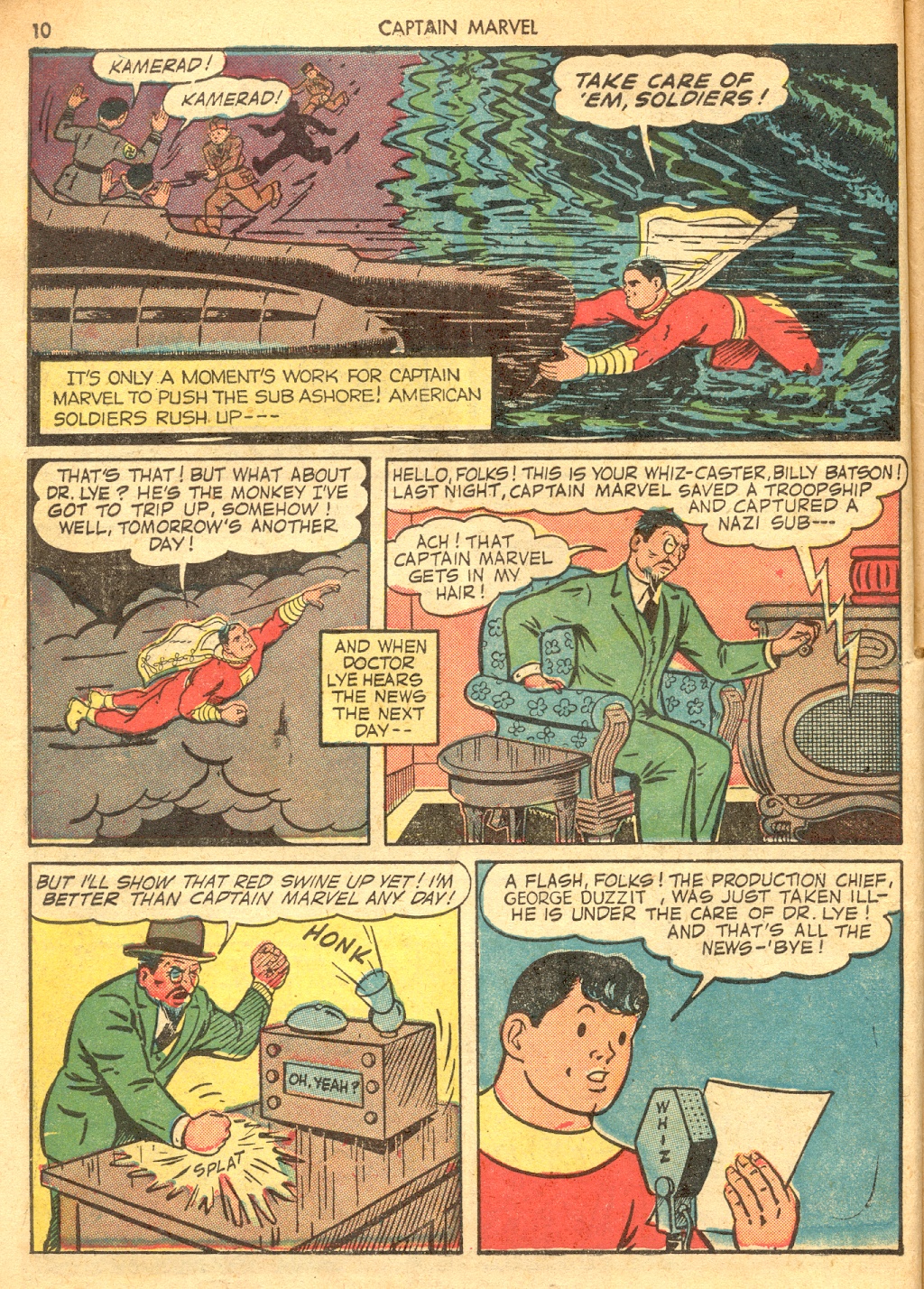 Read online Captain Marvel Adventures comic -  Issue #23 - 10