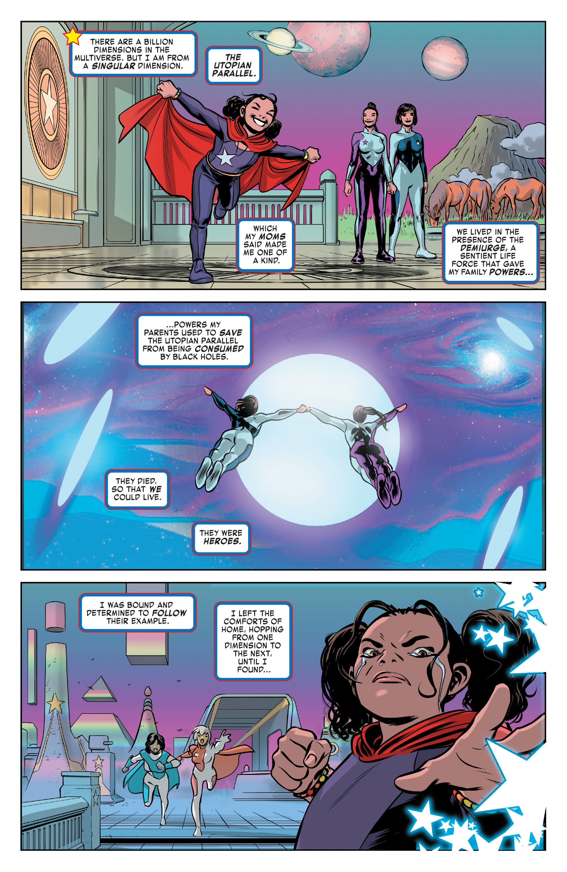 Read online Marvel-Verse: America Chavez comic -  Issue # TPB - 4
