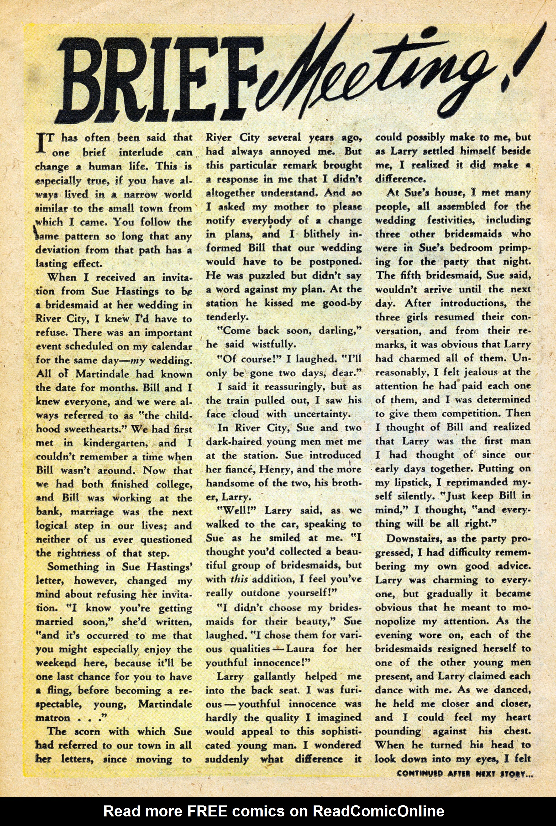 Read online Secret Story Romances comic -  Issue #11 - 18