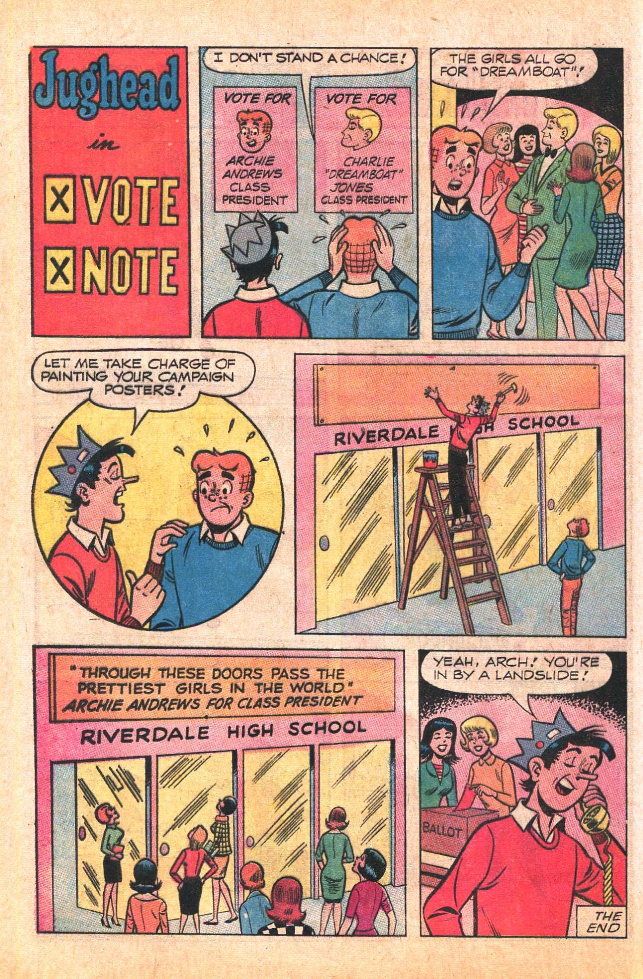 Read online Jughead's Jokes comic -  Issue #20 - 46