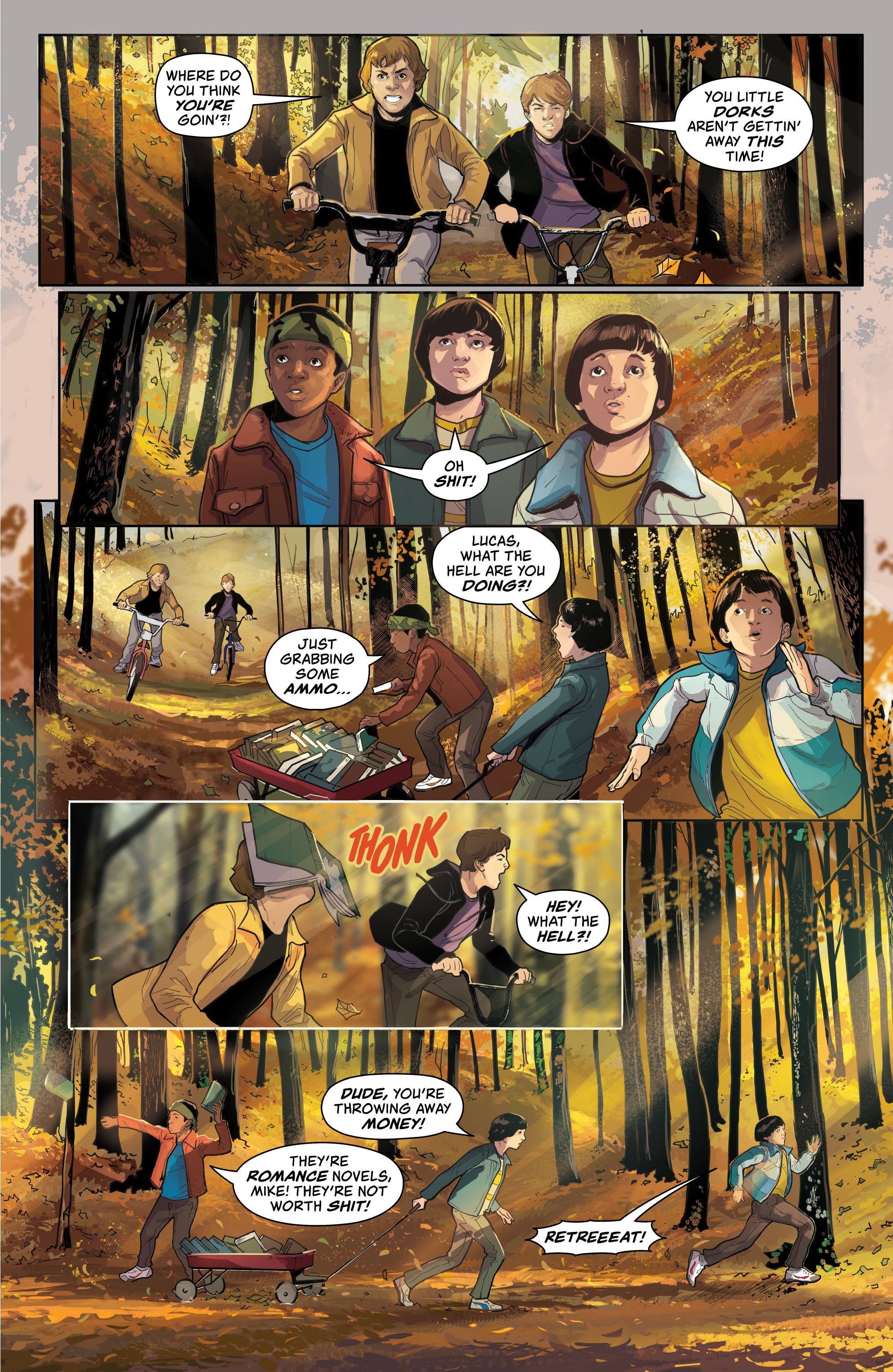 Read online Stranger Things and Dungeons & Dragons comic -  Issue #1 - 9