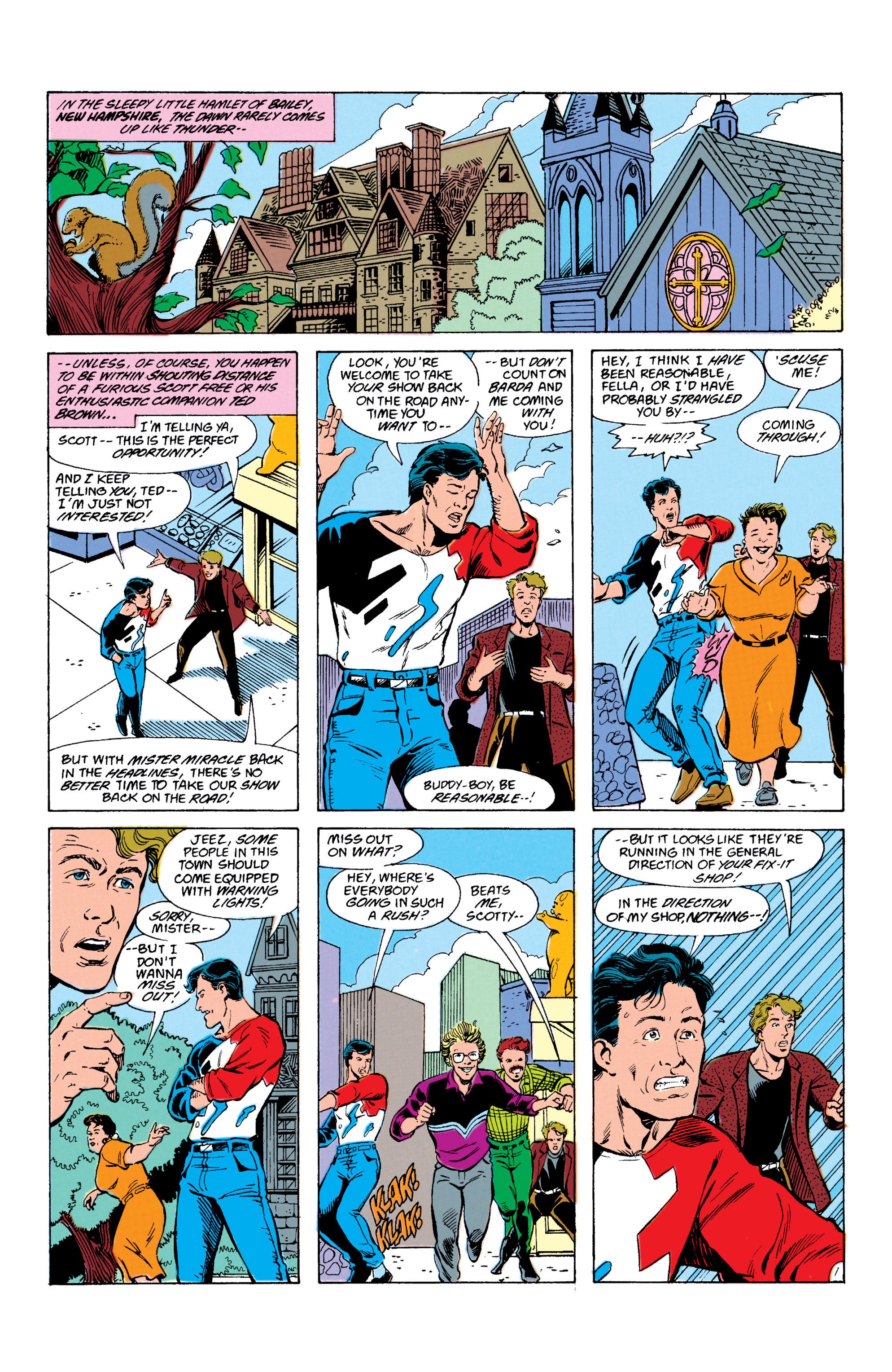 Read online Mister Miracle (1989) comic -  Issue #11 - 2