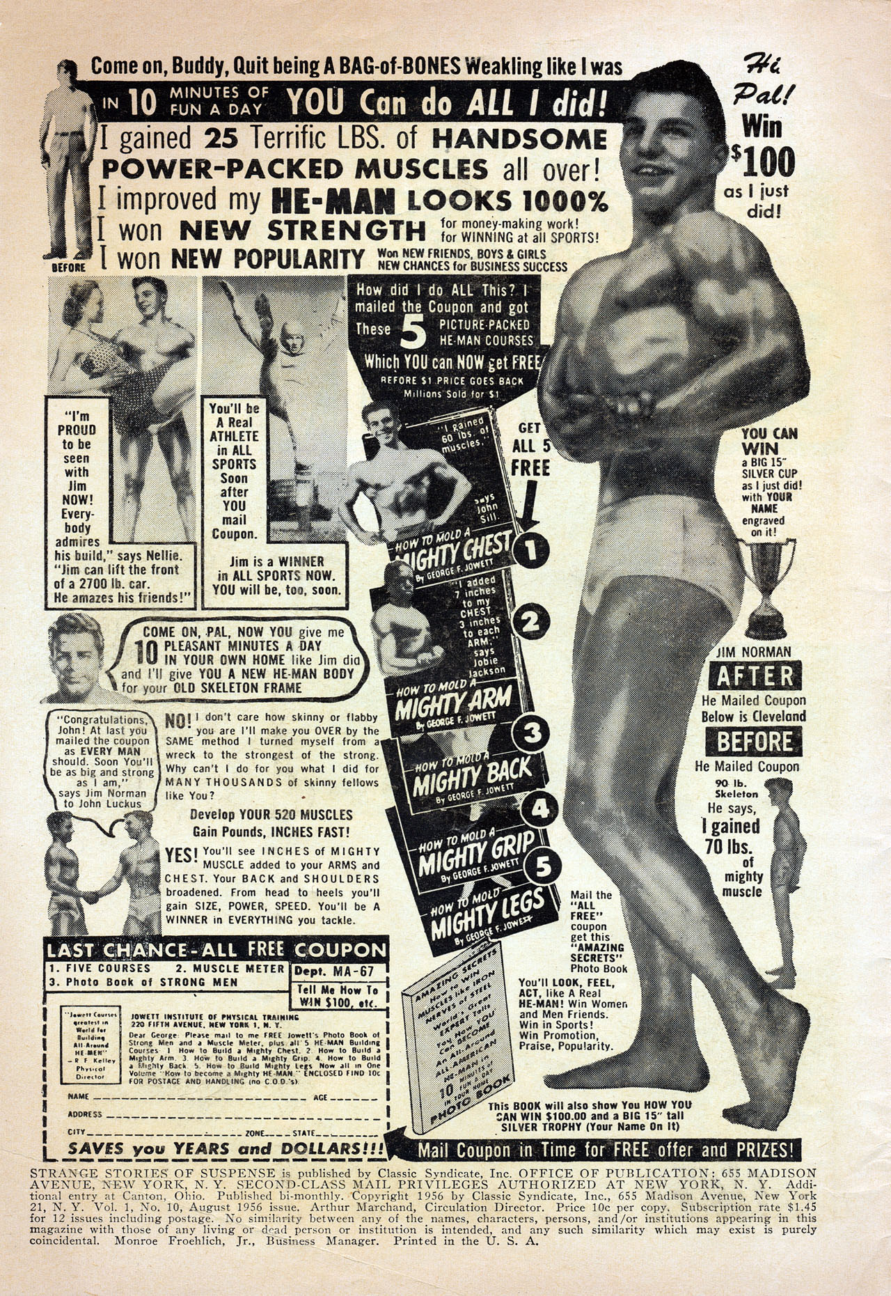 Read online Strange Stories of Suspense comic -  Issue #10 - 2