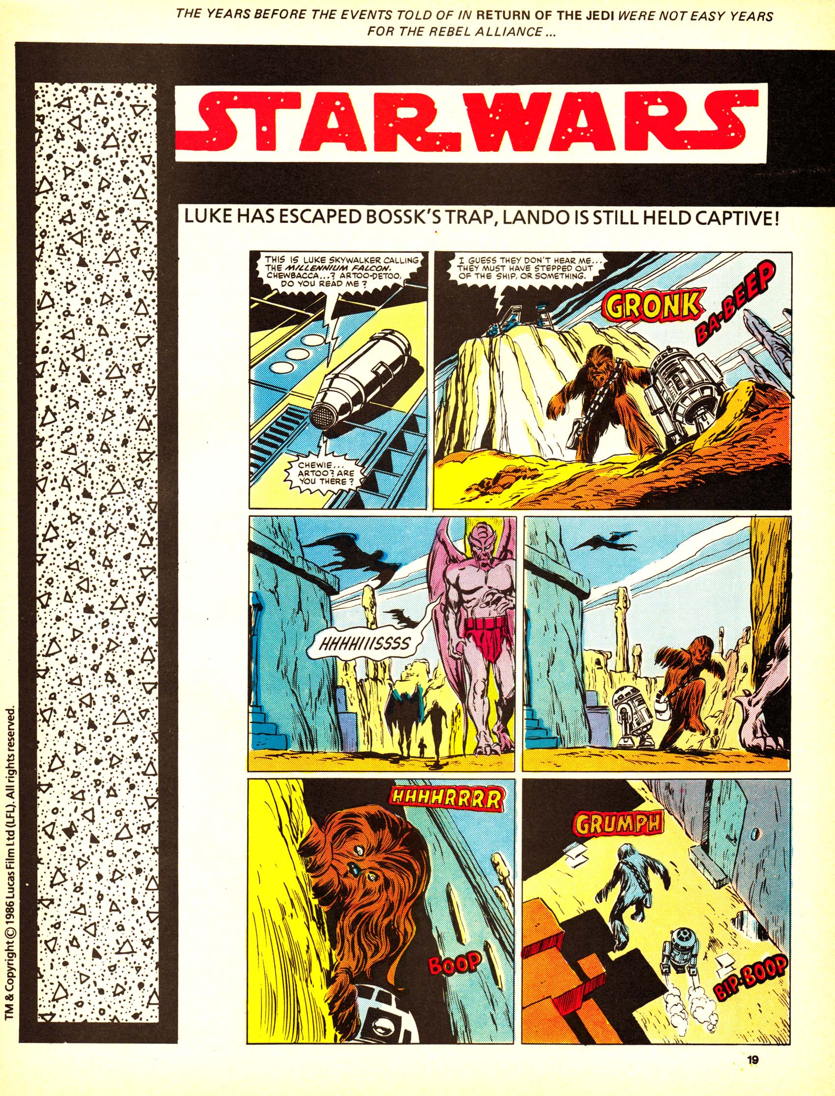 Read online Return of the Jedi comic -  Issue #153 - 19