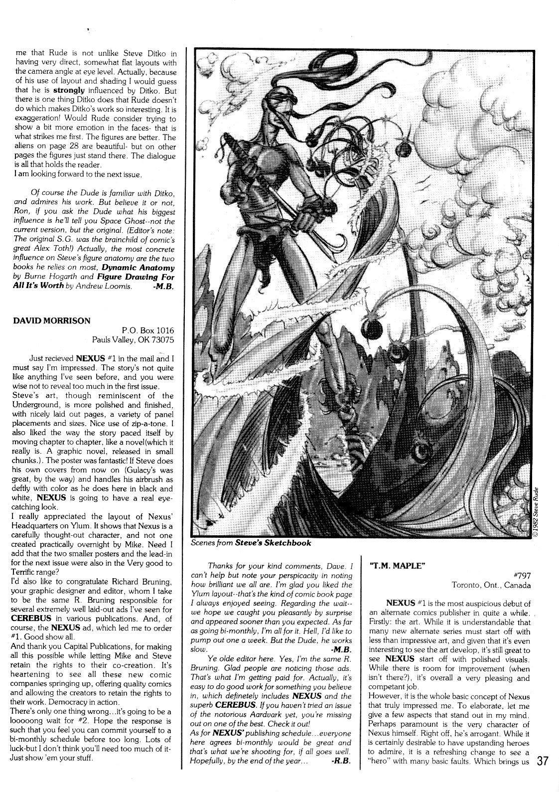 Read online Nexus comic -  Issue #2 - 38