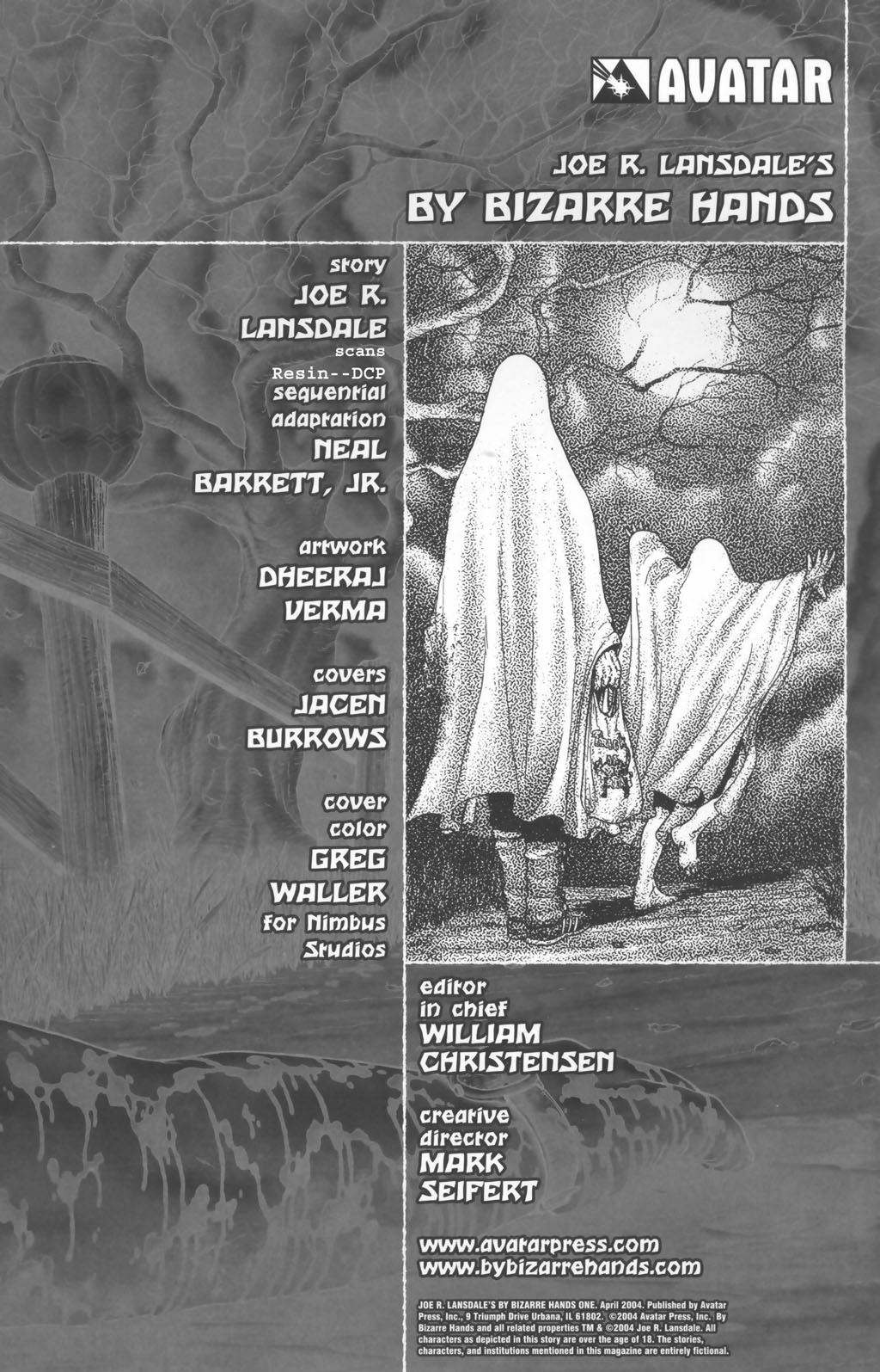 Read online Joe R. Lansdale's By Bizarre Hands comic -  Issue #1 - 2