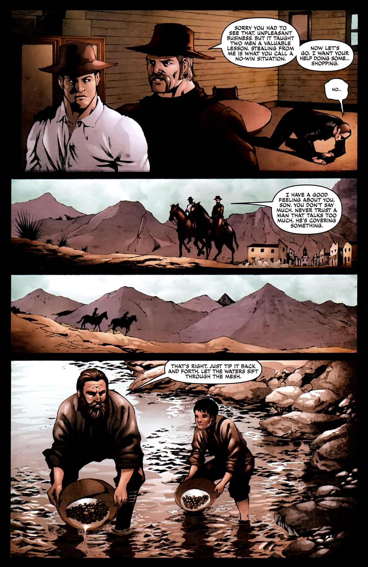 Read online The Man with No Name comic -  Issue #8 - 17