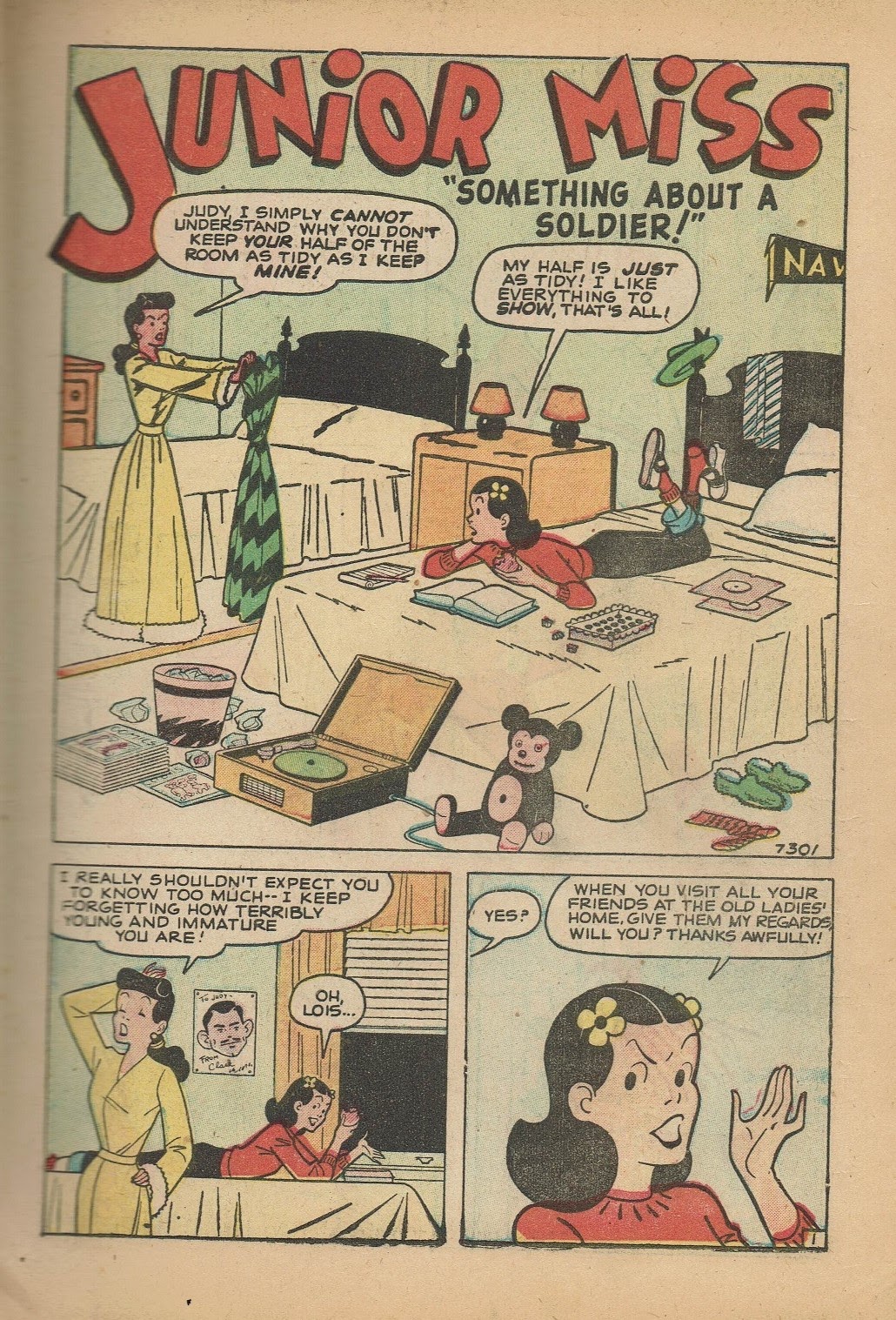 Read online Junior Miss (1947) comic -  Issue #38 - 3