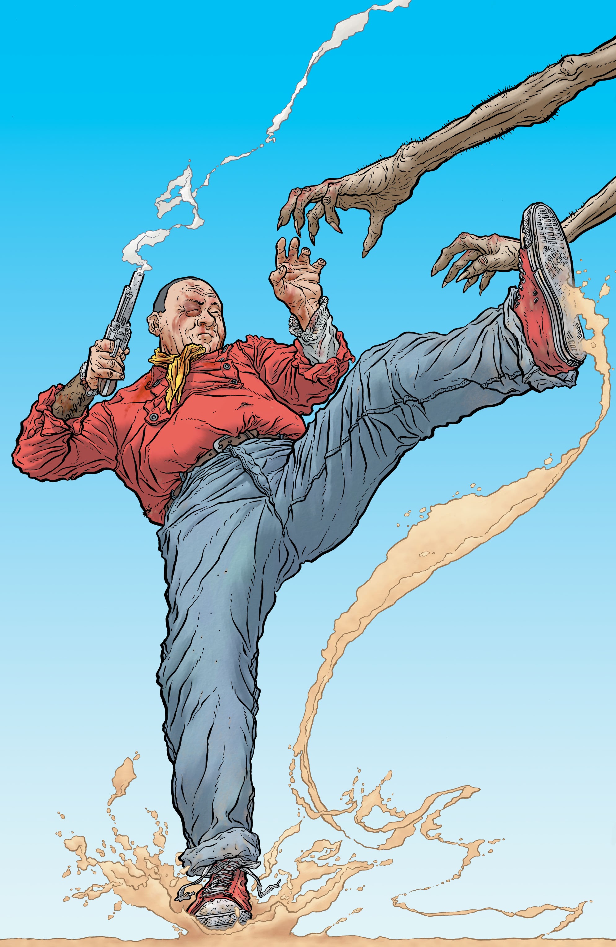 Read online Shaolin Cowboy comic -  Issue # _Start Trek (Part 2) - 59
