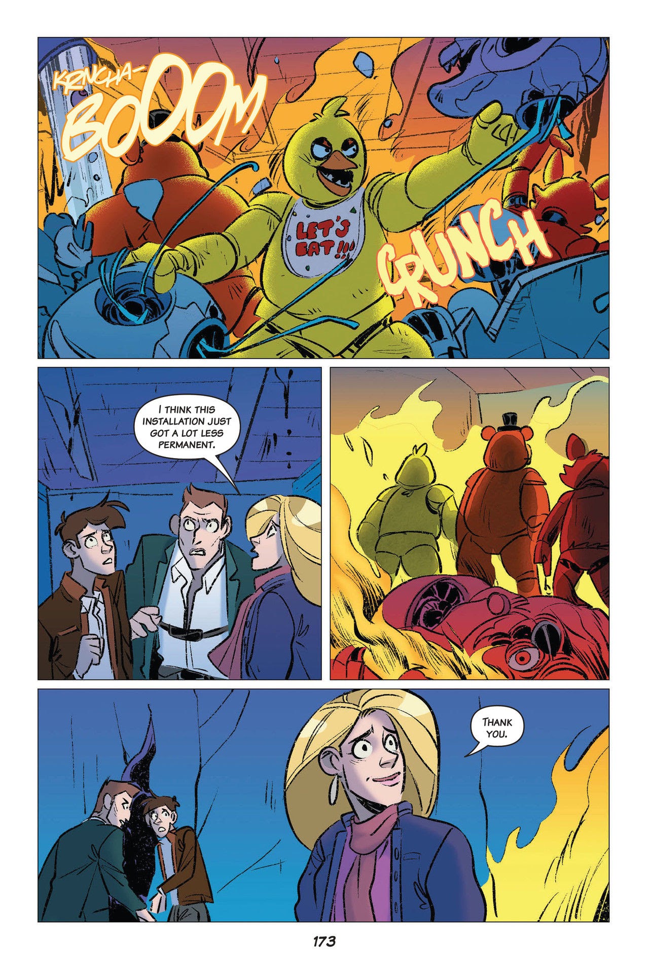 Read online Five Nights At Freddy's comic -  Issue # The Twisted Ones (Part 2) - 75