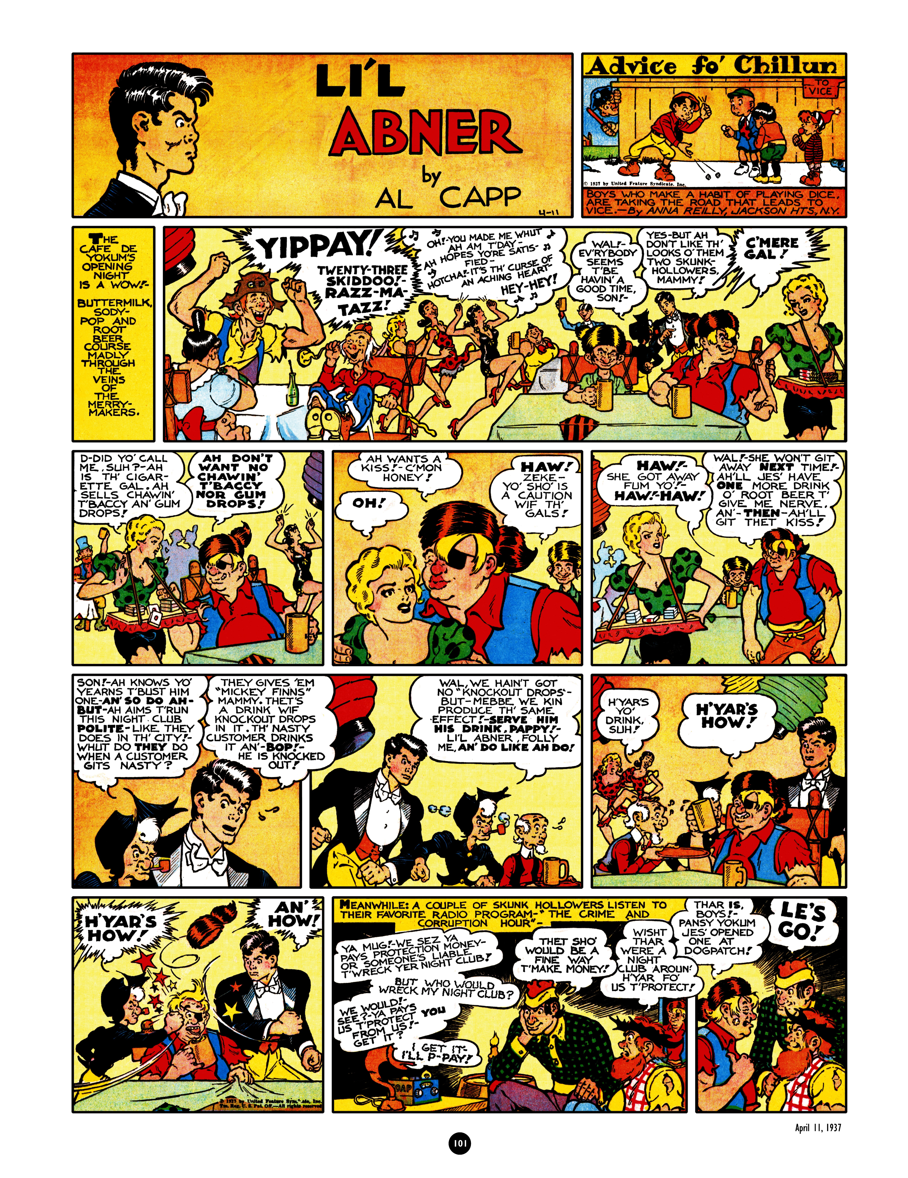 Read online Al Capp's Li'l Abner Complete Daily & Color Sunday Comics comic -  Issue # TPB 2 (Part 2) - 3