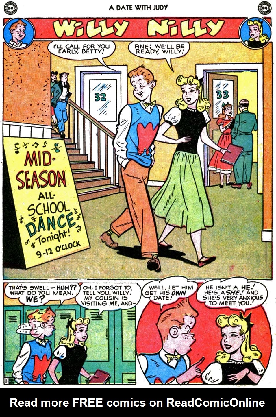 Read online A Date with Judy comic -  Issue #10 - 35