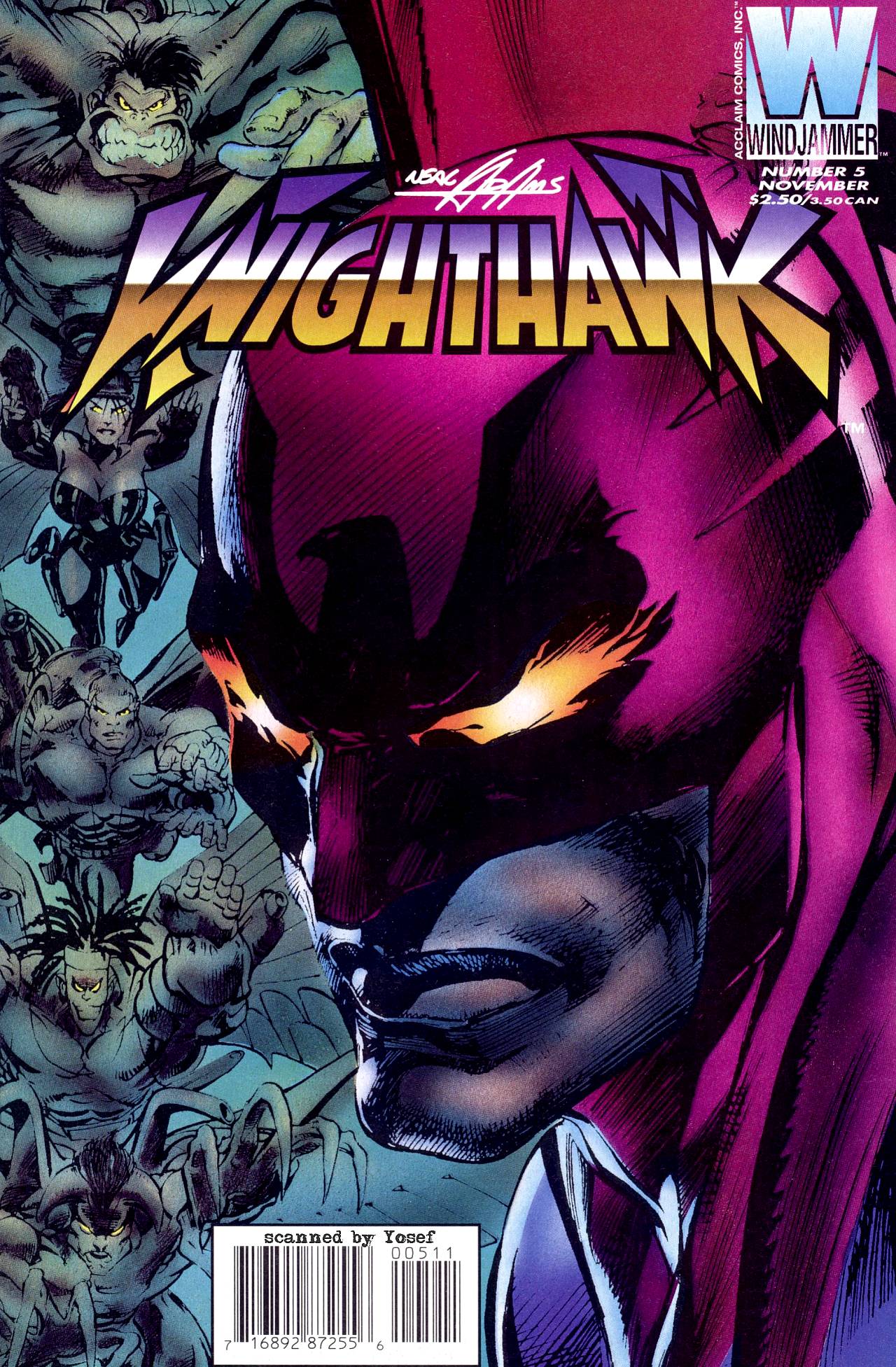 Read online Knighthawk comic -  Issue #5 - 1