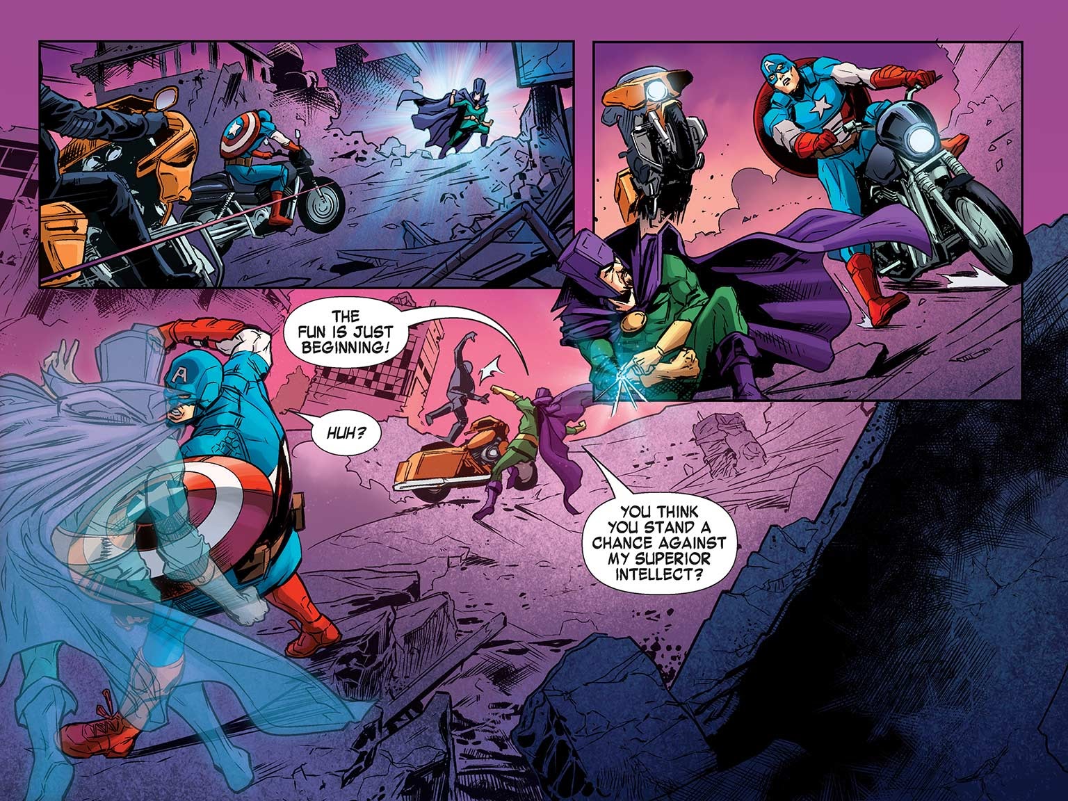 Read online Captain America Featuring Road Force comic -  Issue # Full - 42