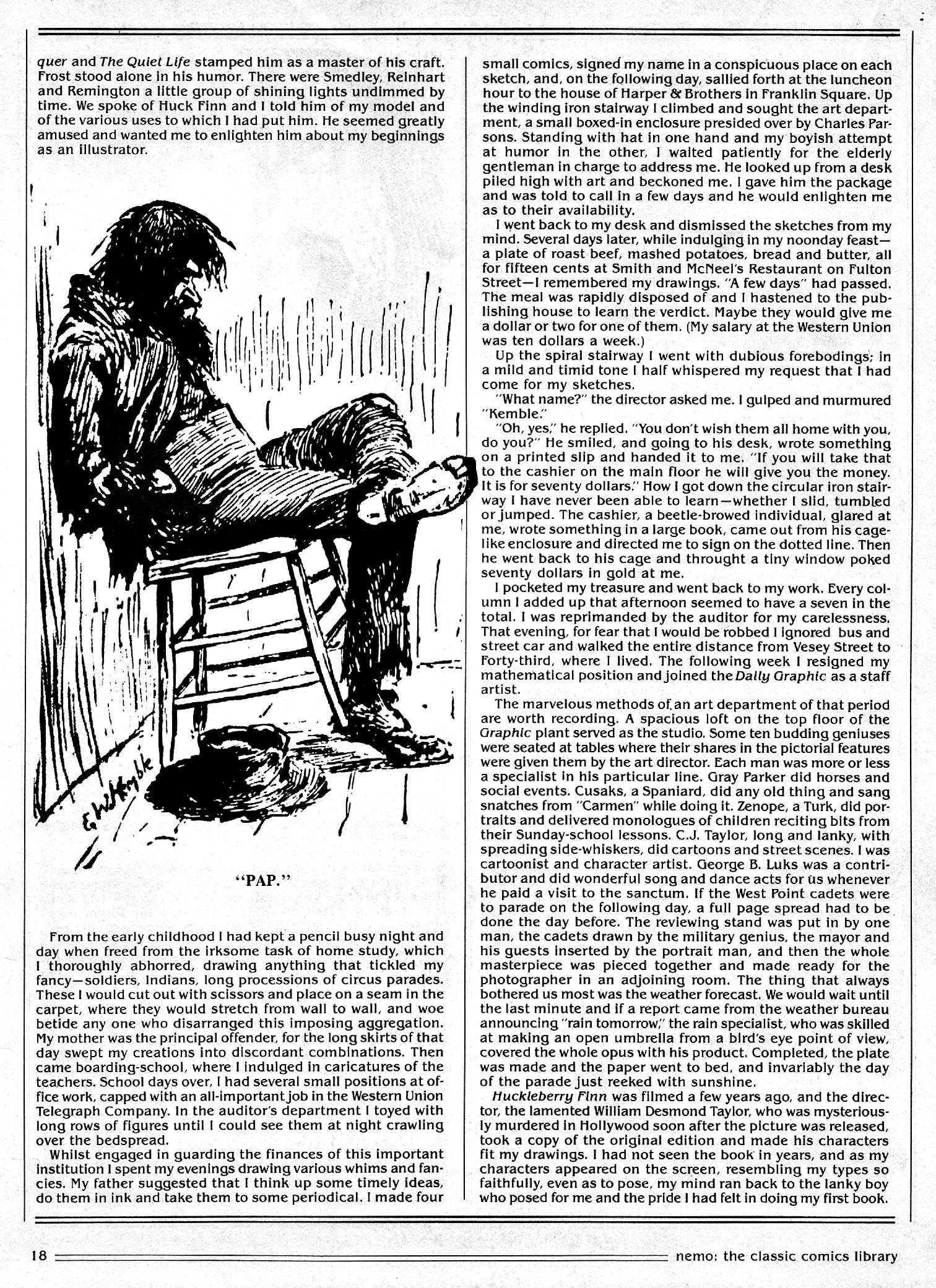 Read online Nemo: The Classic Comics Library comic -  Issue #16 - 16