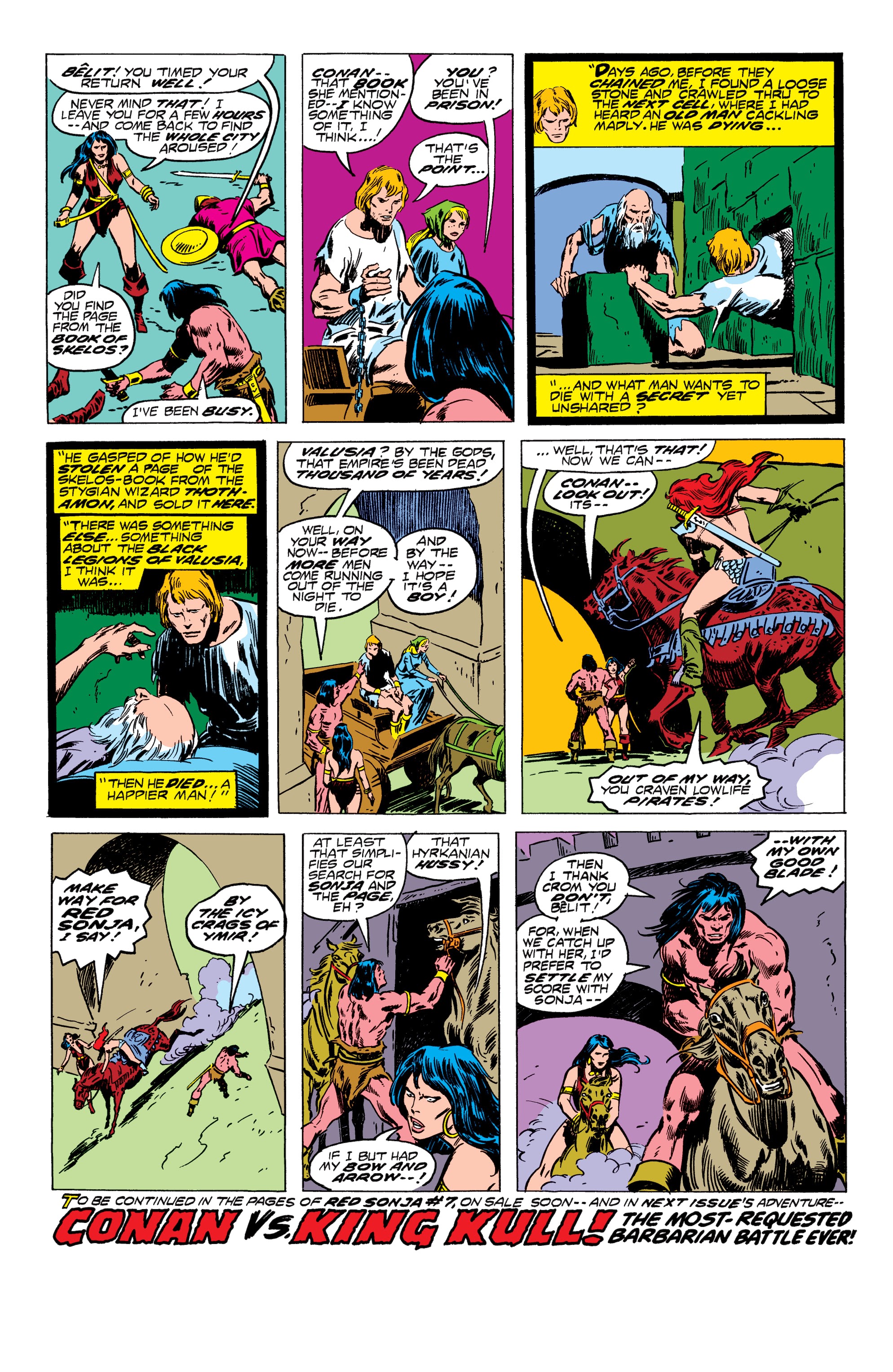 Read online Conan the Barbarian Epic Collection: The Original Marvel Years - Of Once and Future Kings comic -  Issue # TPB (Part 2) - 52