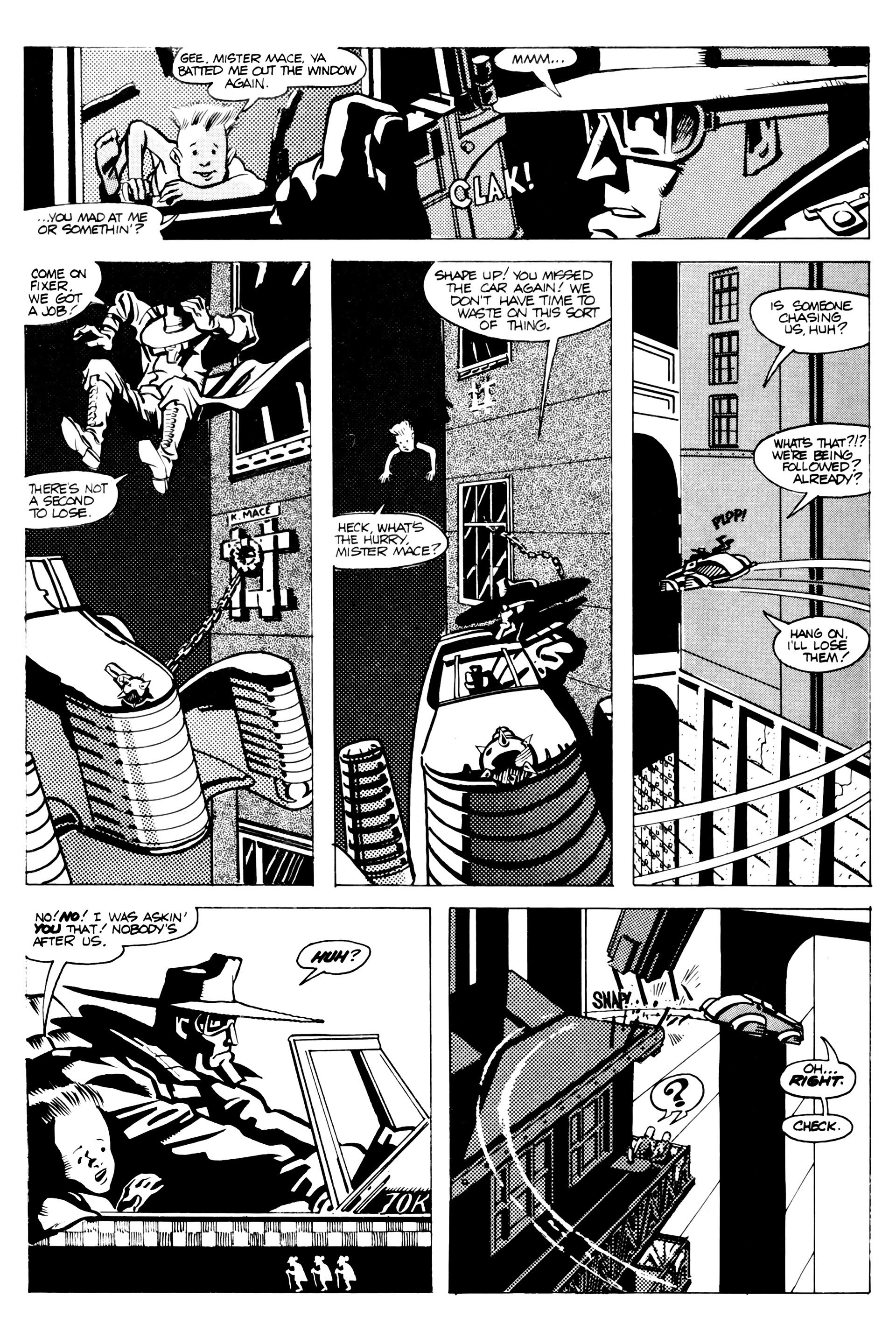 Read online Kelvin Mace comic -  Issue #1 - 6