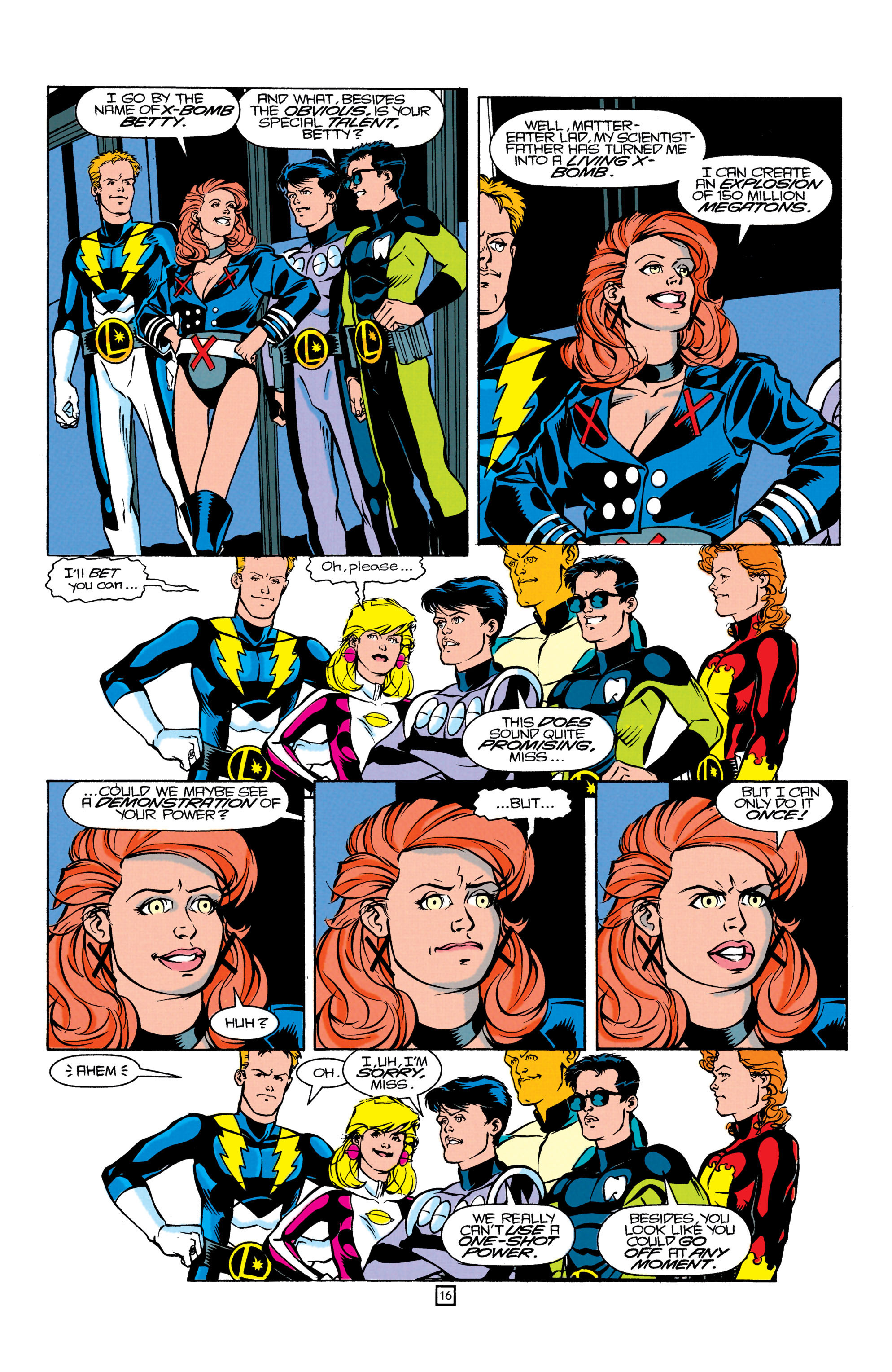 Read online Legionnaires comic -  Issue #2 - 16