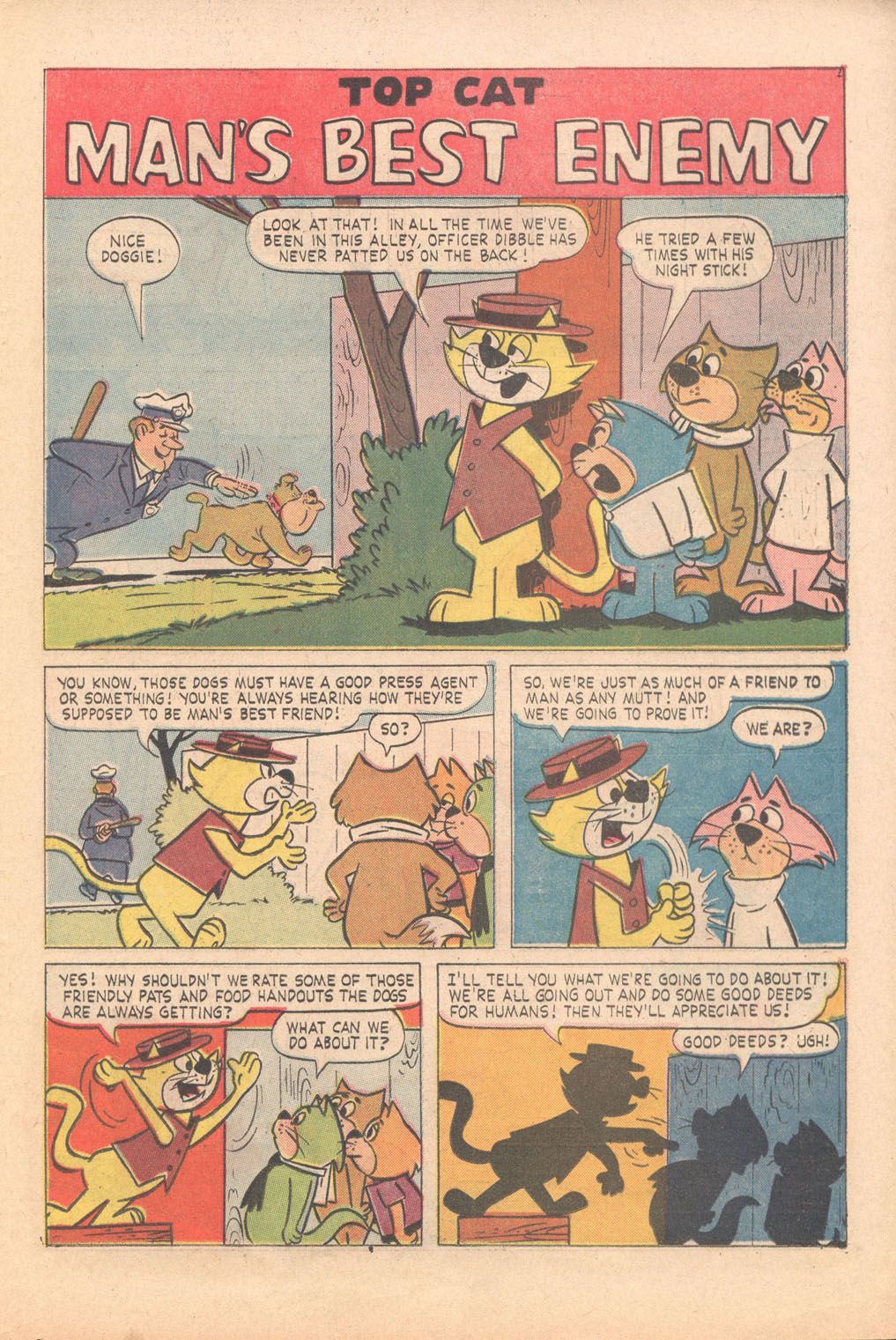 Read online Top Cat (1962) comic -  Issue #21 - 23