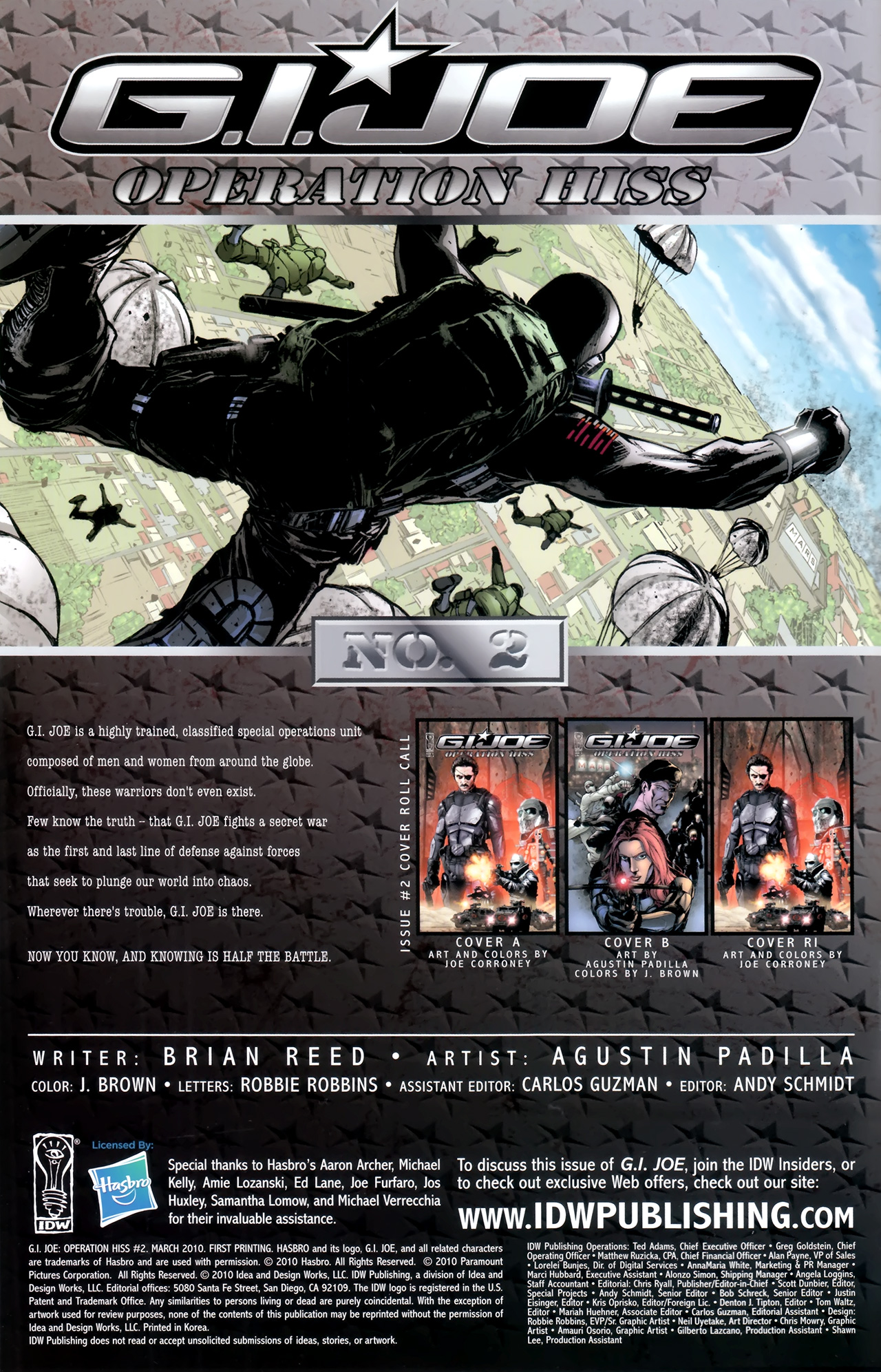 Read online G.I. Joe: Operation Hiss comic -  Issue #2 - 3