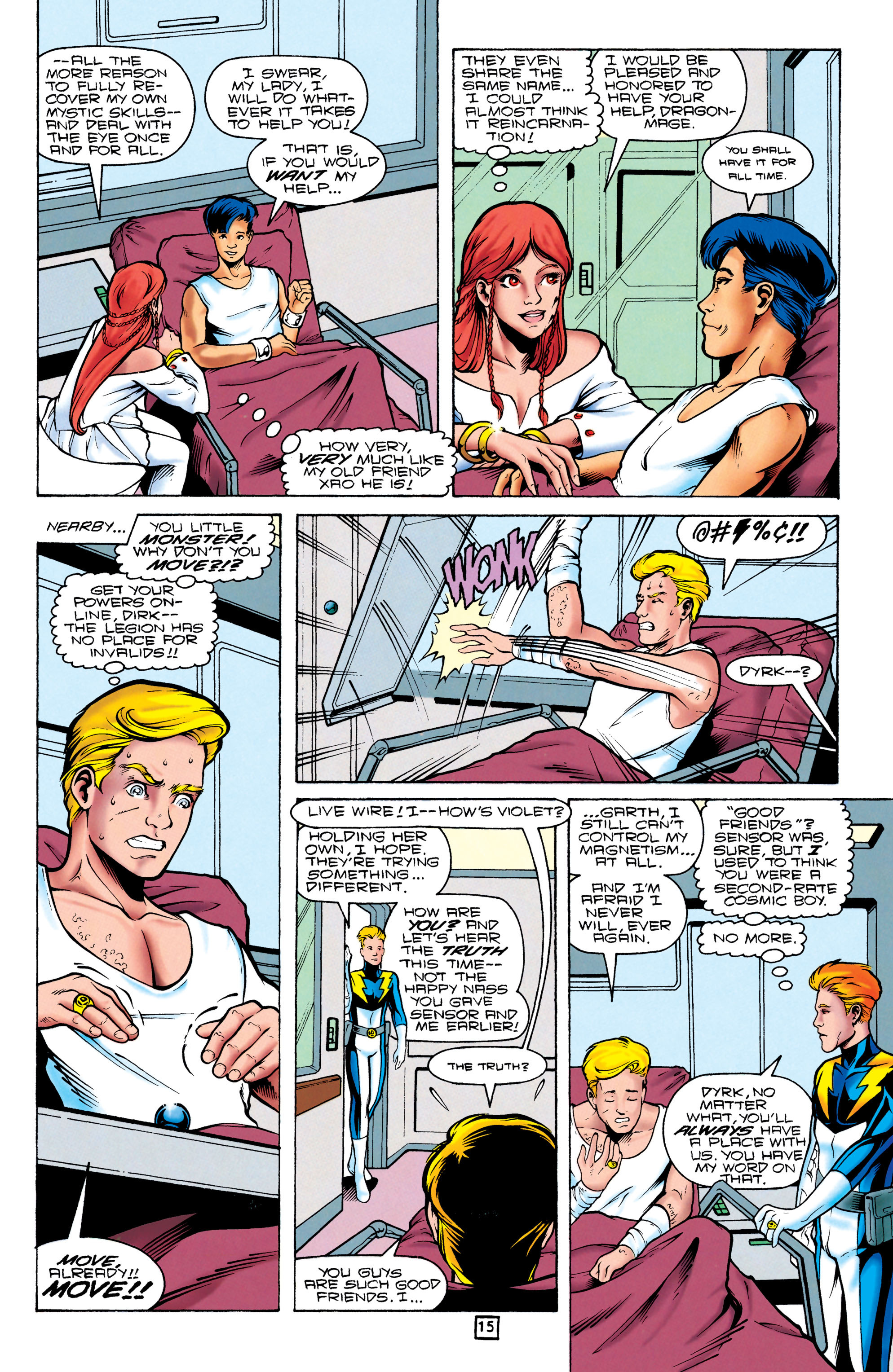 Read online Legionnaires comic -  Issue #52 - 15
