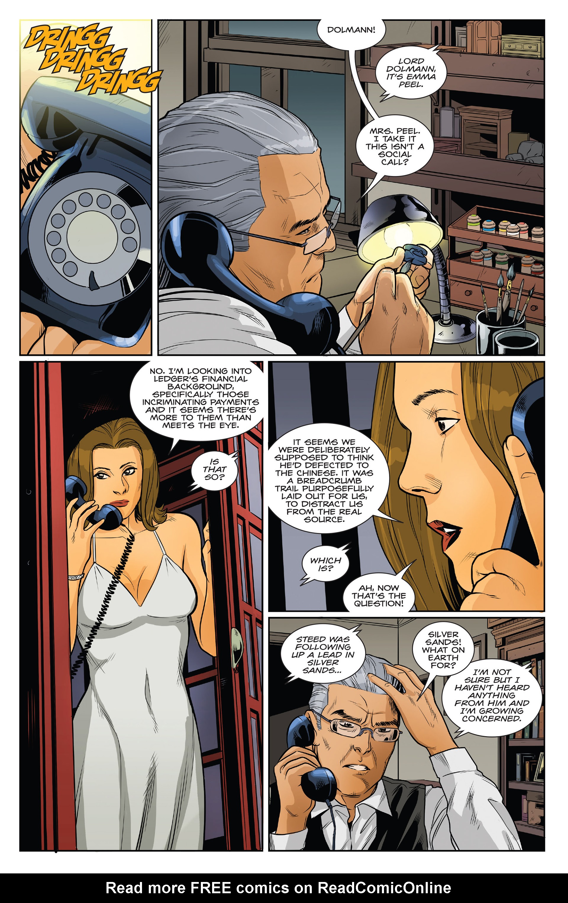 Read online Steed and Mrs. Peel: We're Needed comic -  Issue #2 - 8