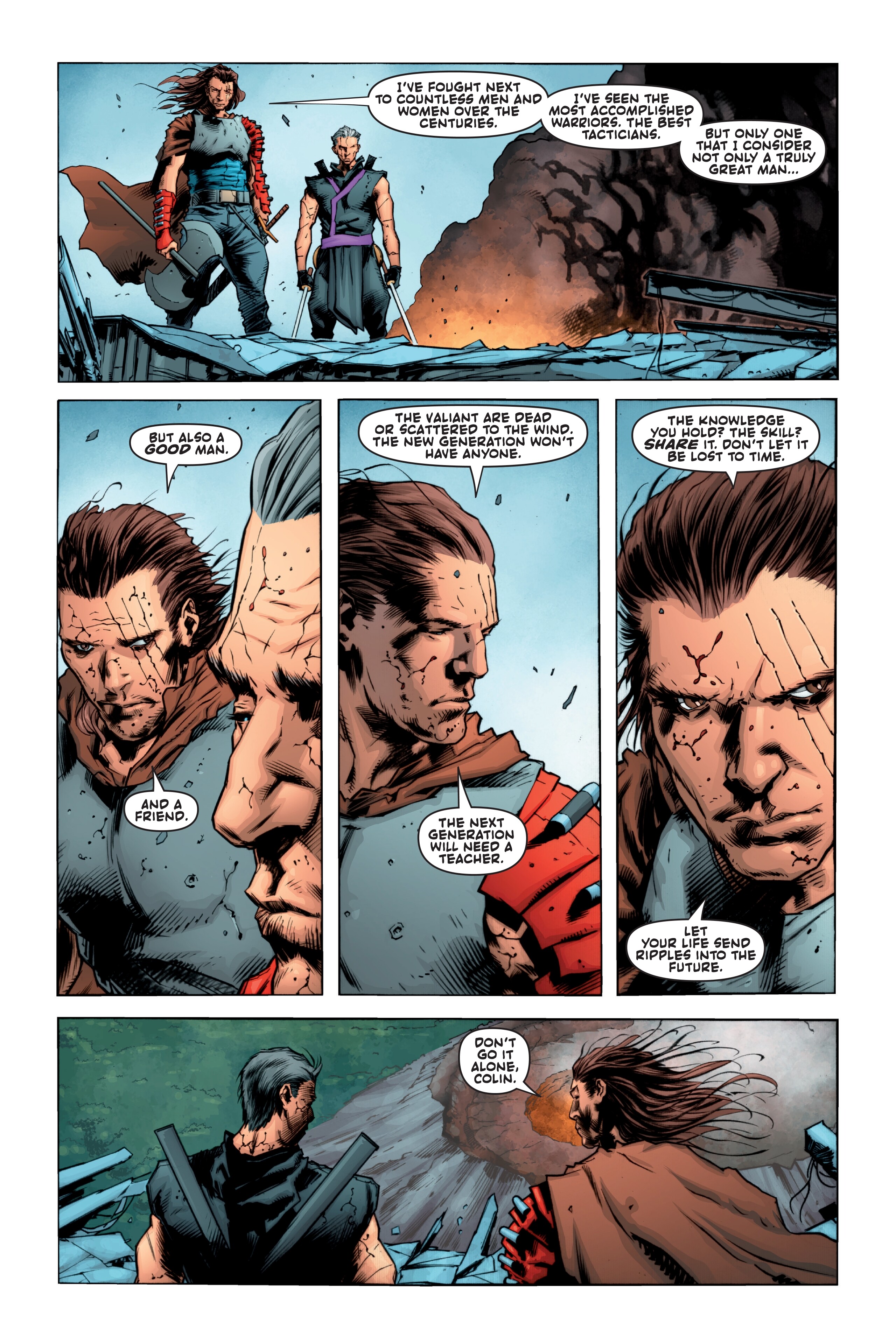 Read online Ninjak (2015) comic -  Issue # _Deluxe Edition 2 (Part 4) - 94
