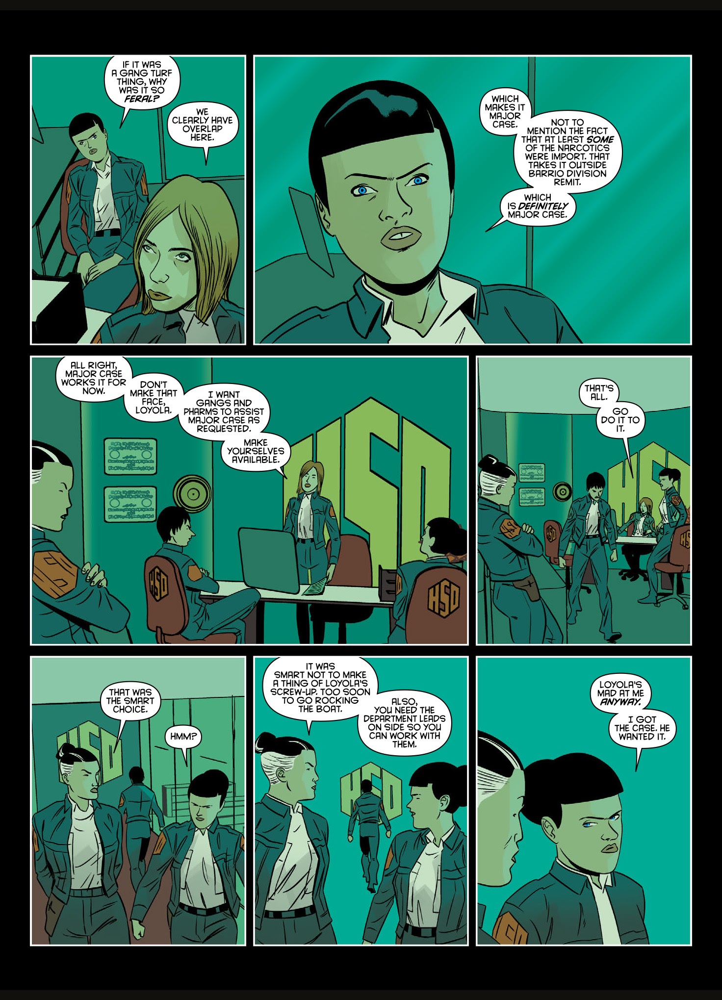 Read online Brink comic -  Issue # TPB 4 - 32
