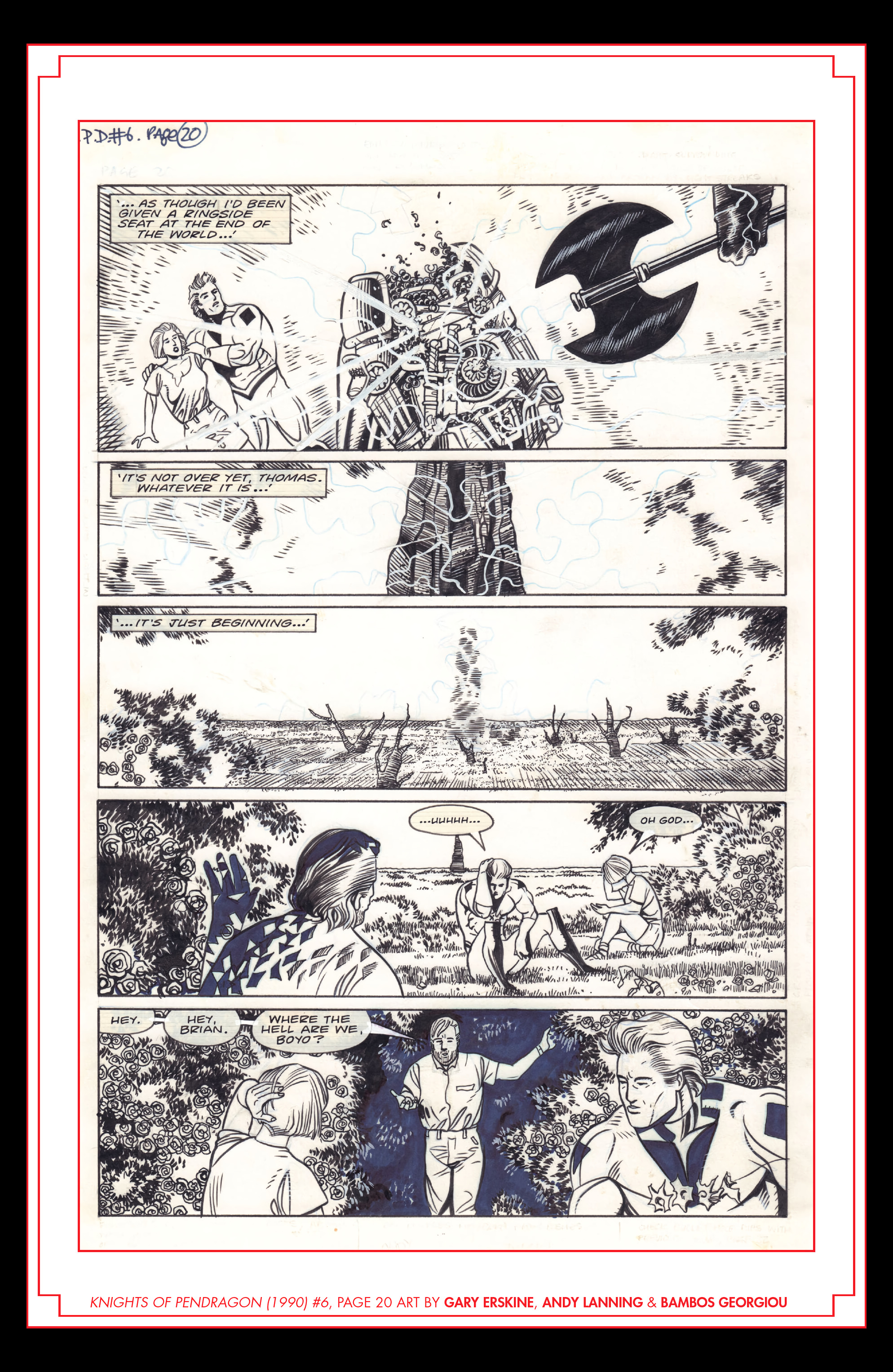 Read online Knights of Pendragon Omnibus comic -  Issue # TPB (Part 10) - 71
