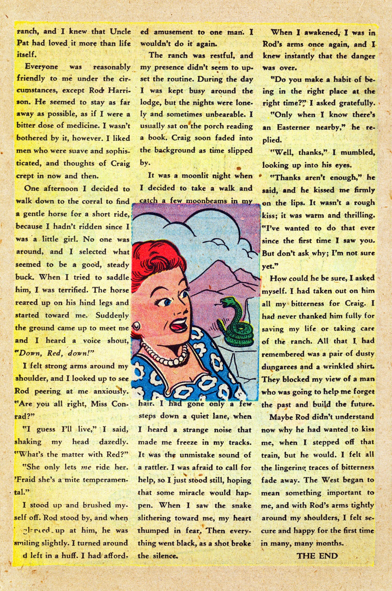 Read online Cowboy Romances comic -  Issue #1 - 24