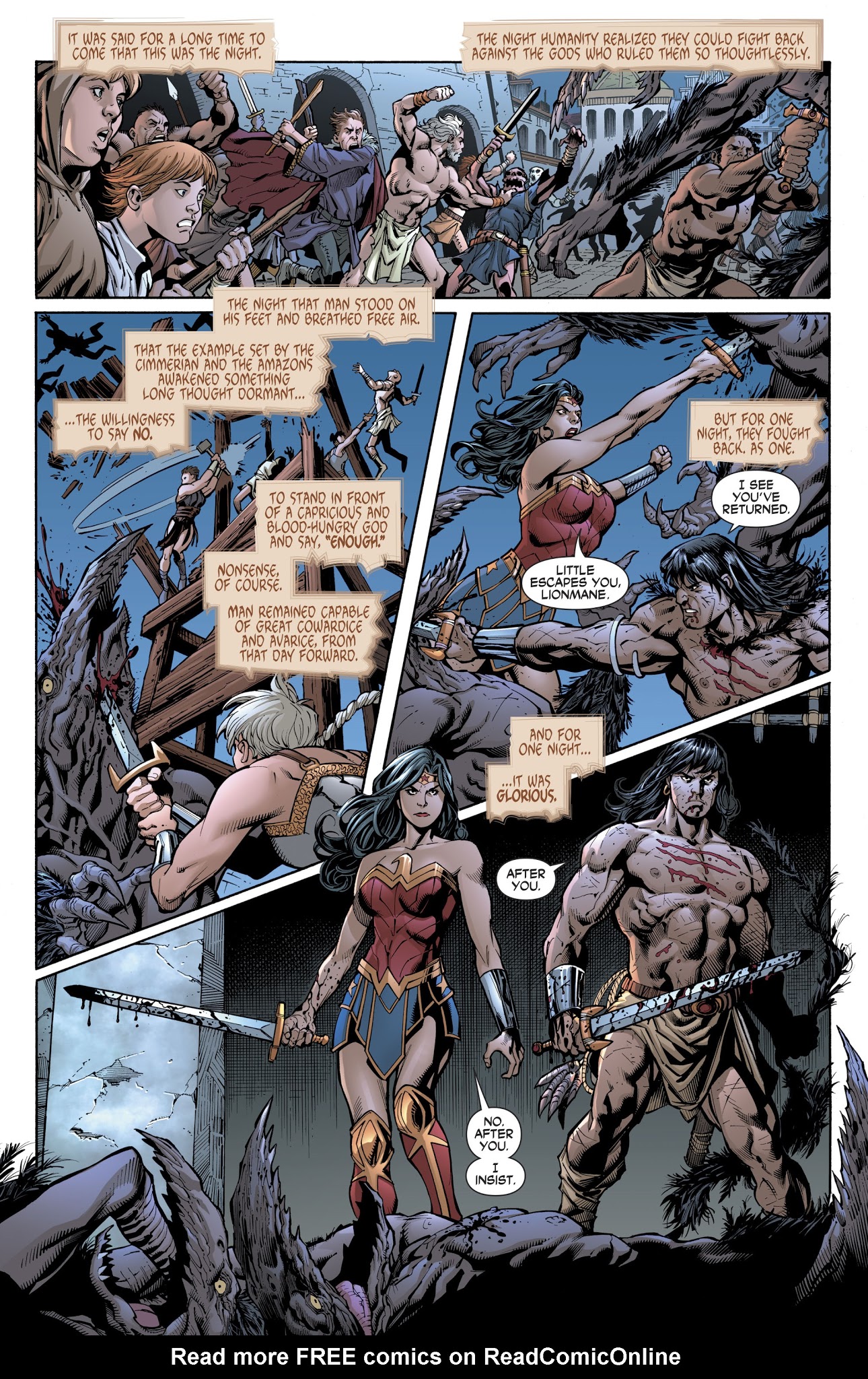 Read online Wonder Woman/Conan comic -  Issue #6 - 19