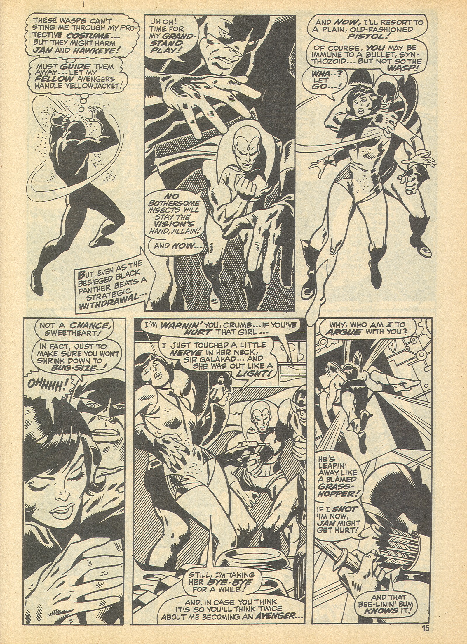 Read online The Avengers (1973) comic -  Issue #87 - 15