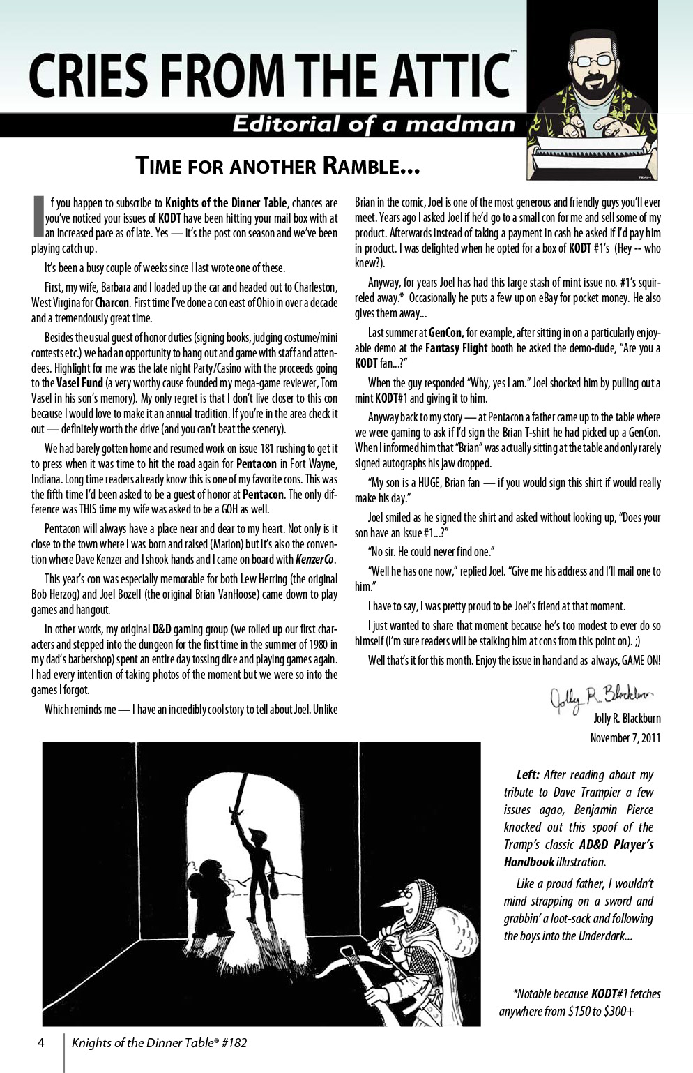 Read online Knights of the Dinner Table comic -  Issue #182 - 6